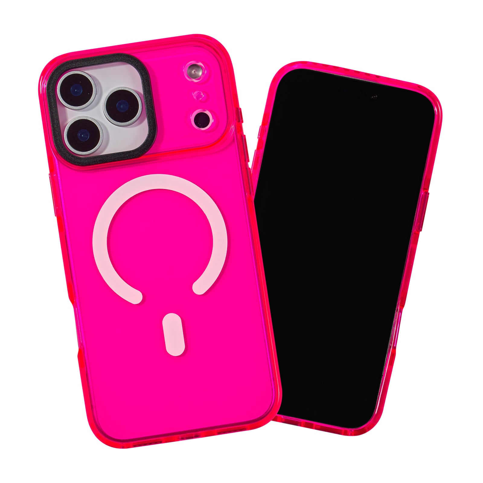 MagSafe Barrier Case for iPhone 17 Pro Max - Radiant Hot Pink
