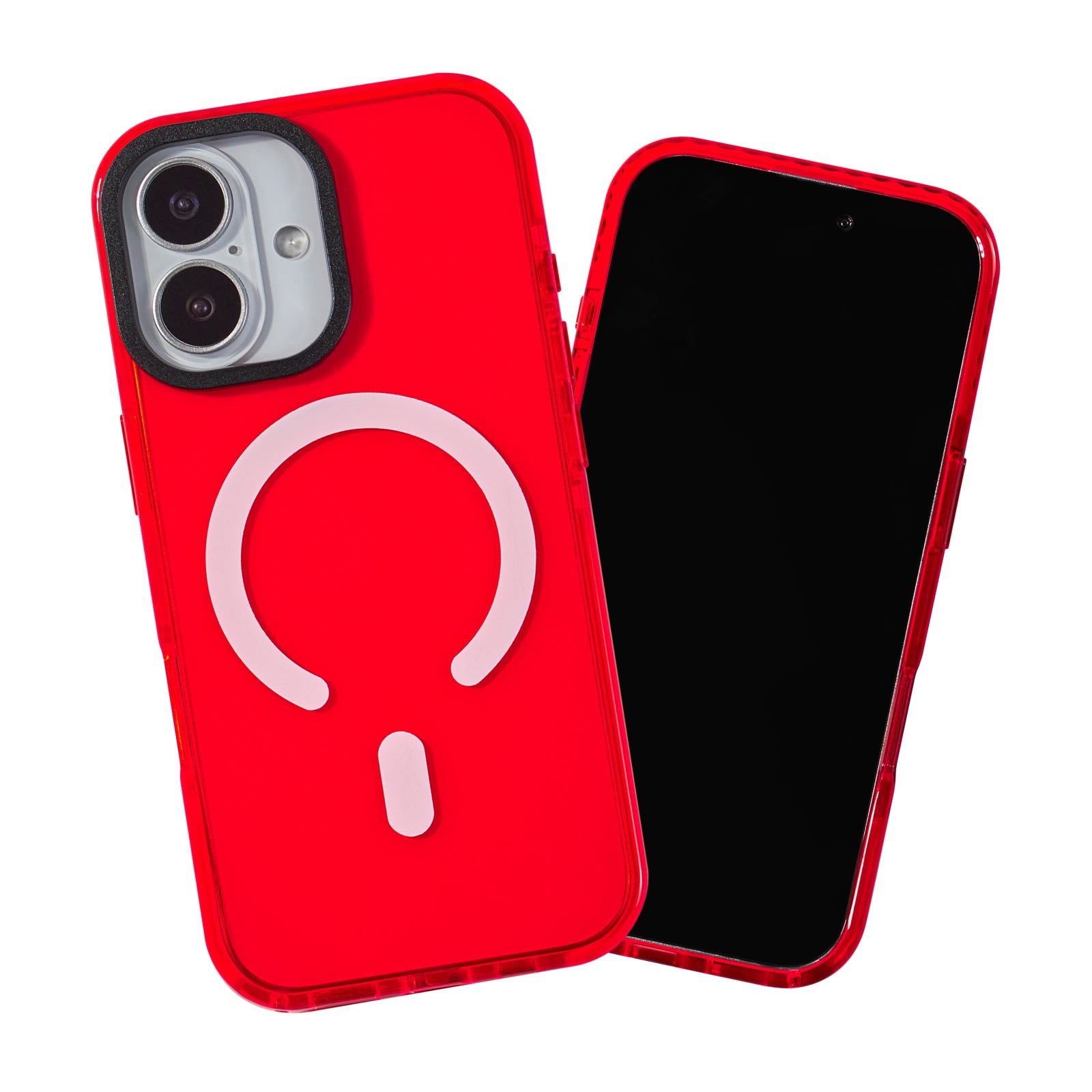 MagSafe Barrier Case for iPhone 17 - Electric Red Strawberry