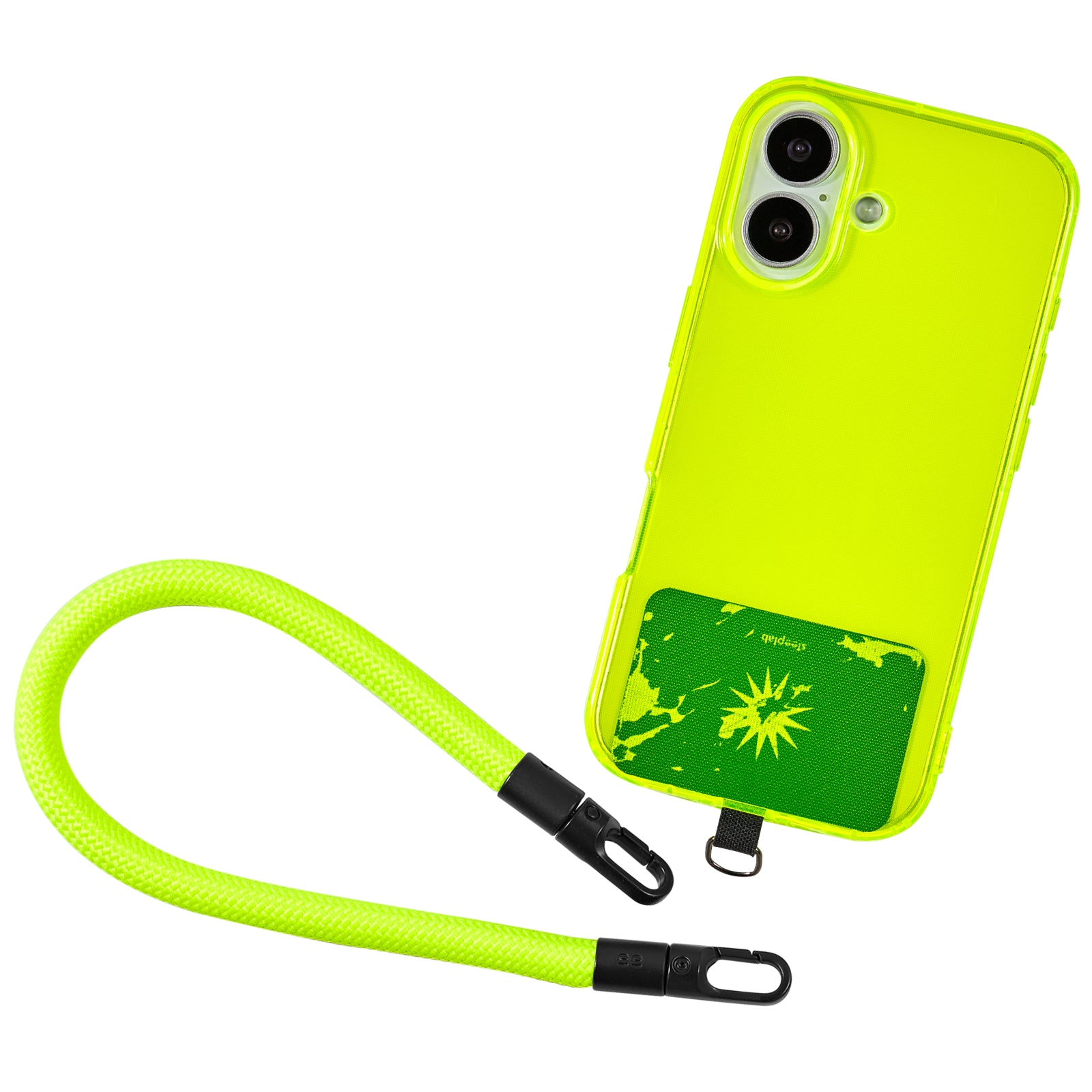 Highlighter iPhone 17 Case + Freehand Wrist Lanyard Bundle - Hands-Free Carry