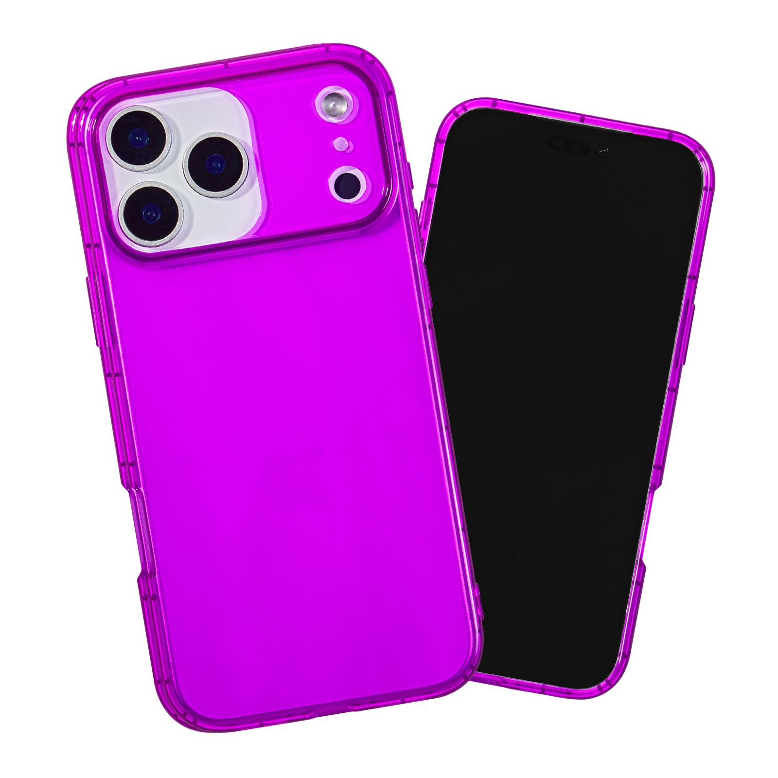 Highlighter Case for iPhone 17 Pro - Saturated Vivid Purple