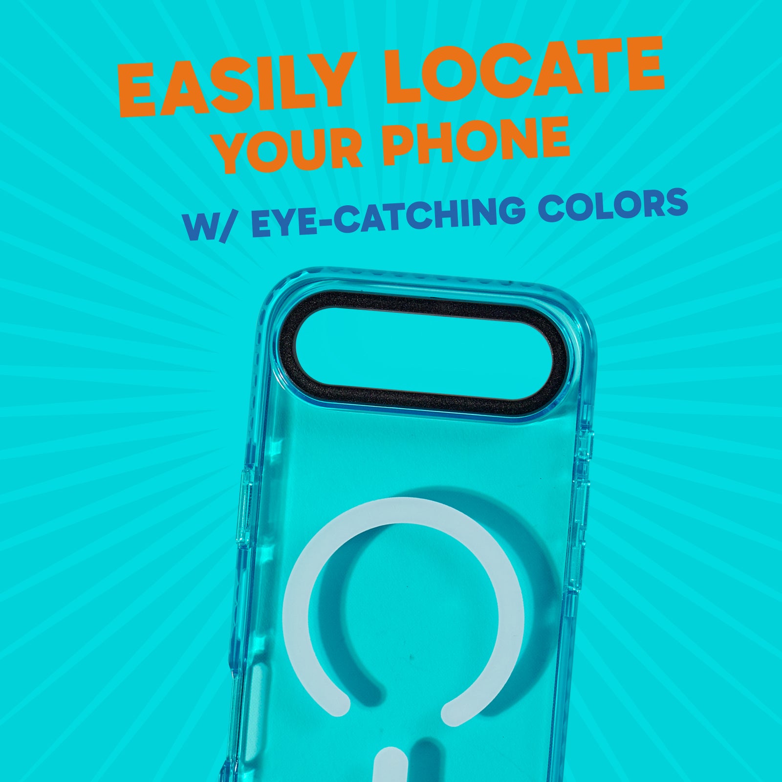 MagSafe Barrier Case for iPhone 17 Air - Brilliant Blue Sky