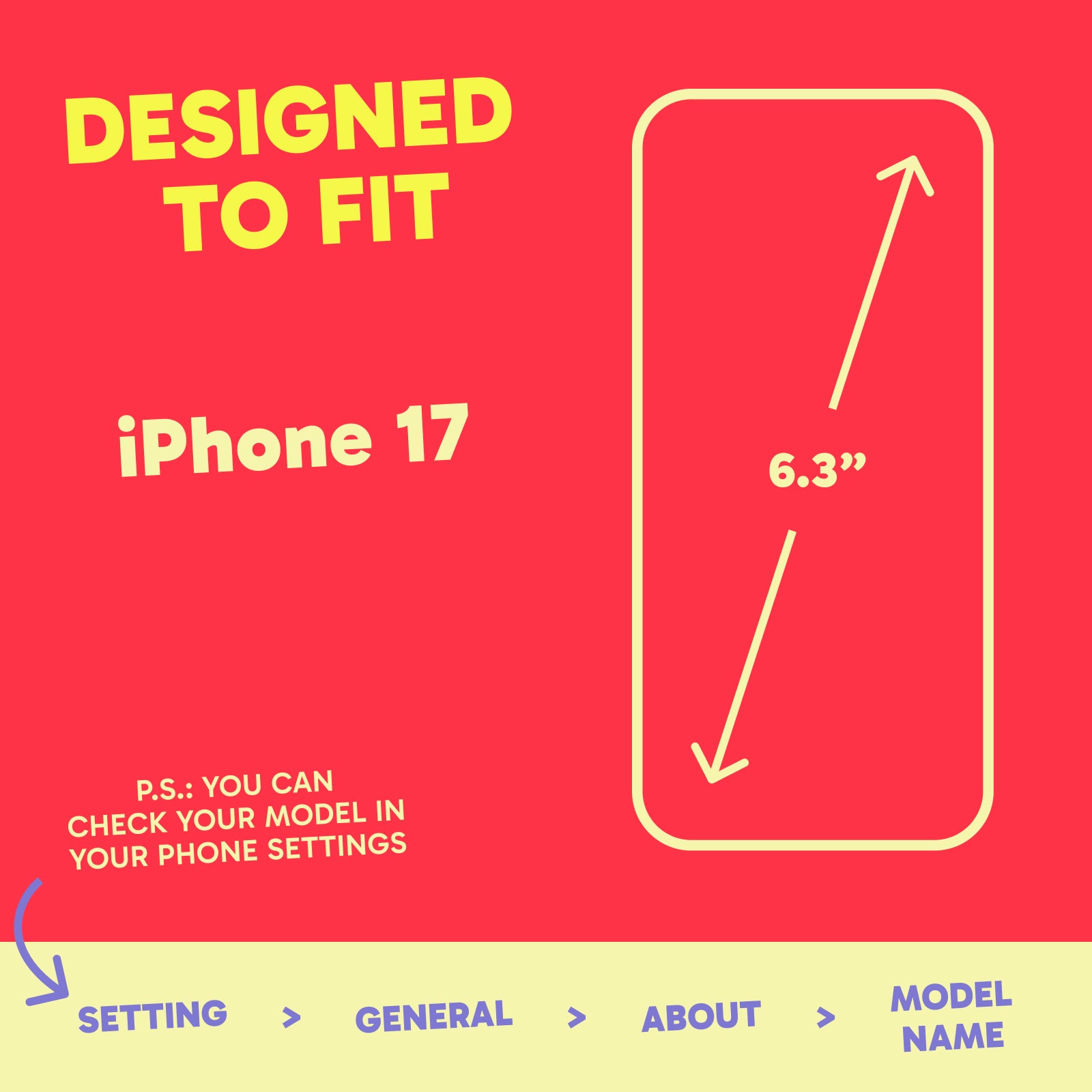 MagSafe Barrier Case for iPhone 17 - Electric Red Strawberry