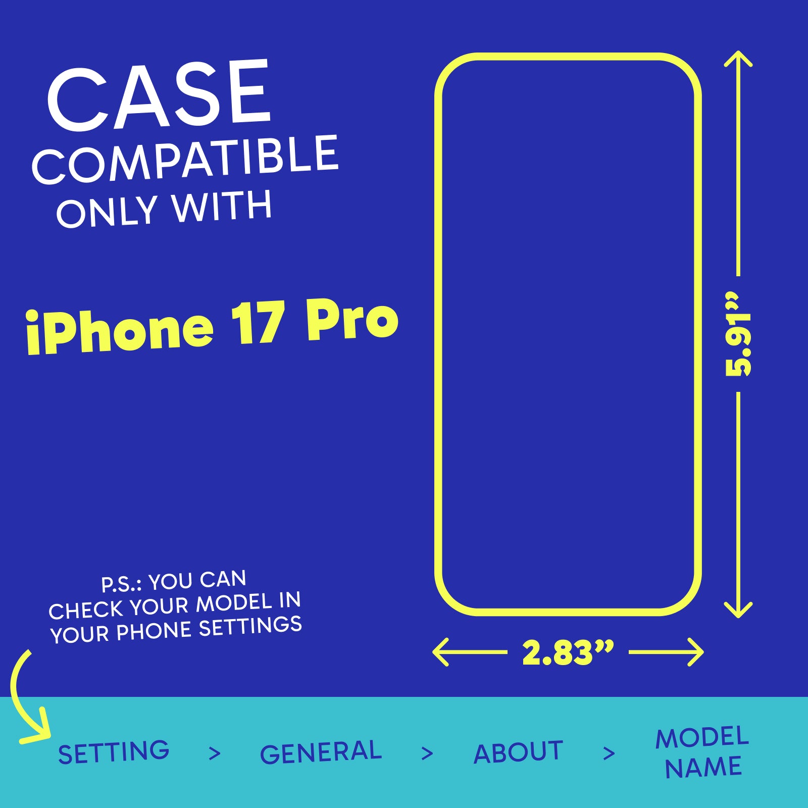 Highlighter Case for iPhone 17 Pro