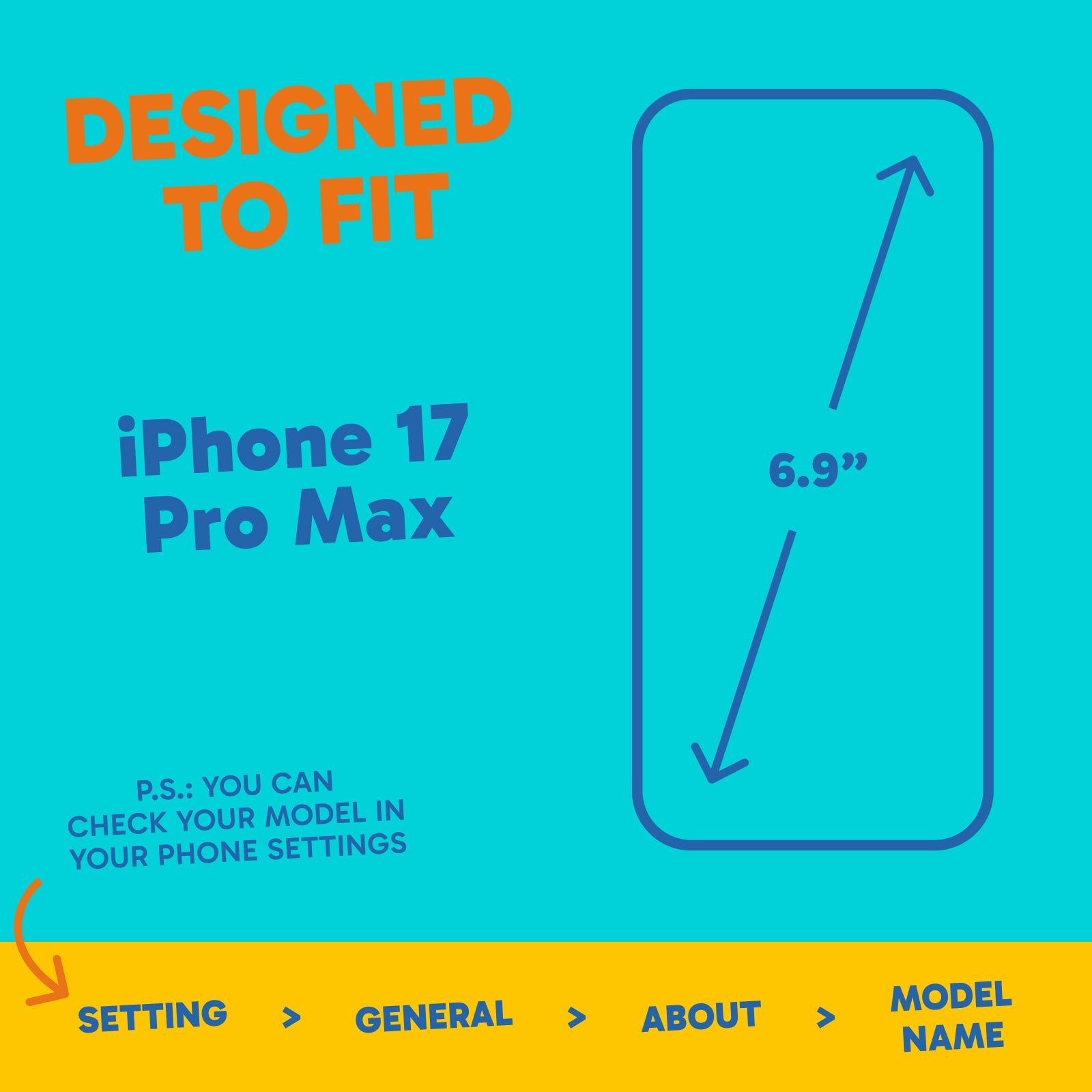 MagSafe Barrier Case for iPhone 17 Pro Max - Brilliant Blue Sky