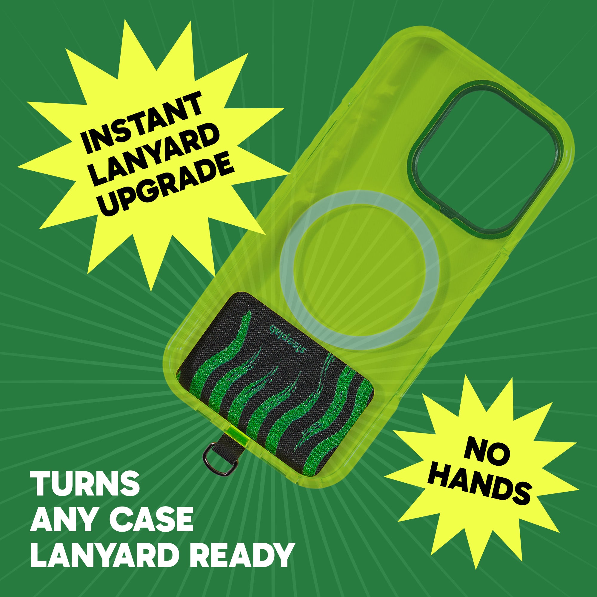 Freehand GoTab - Universal Phone Lanyard Tab ( Pack of 2)