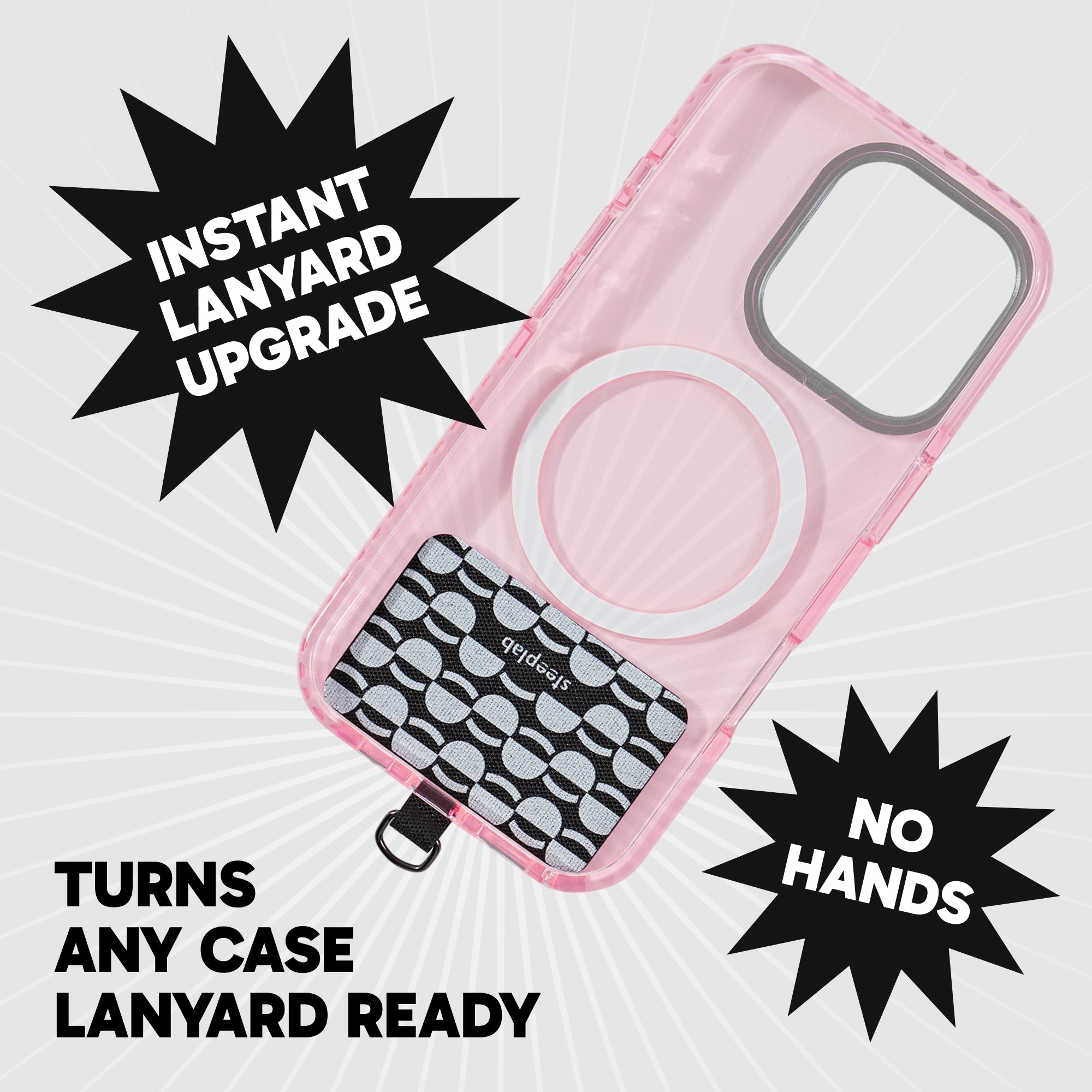 Freehand GoTab - Universal Phone Lanyard Tab ( Pack of 2)