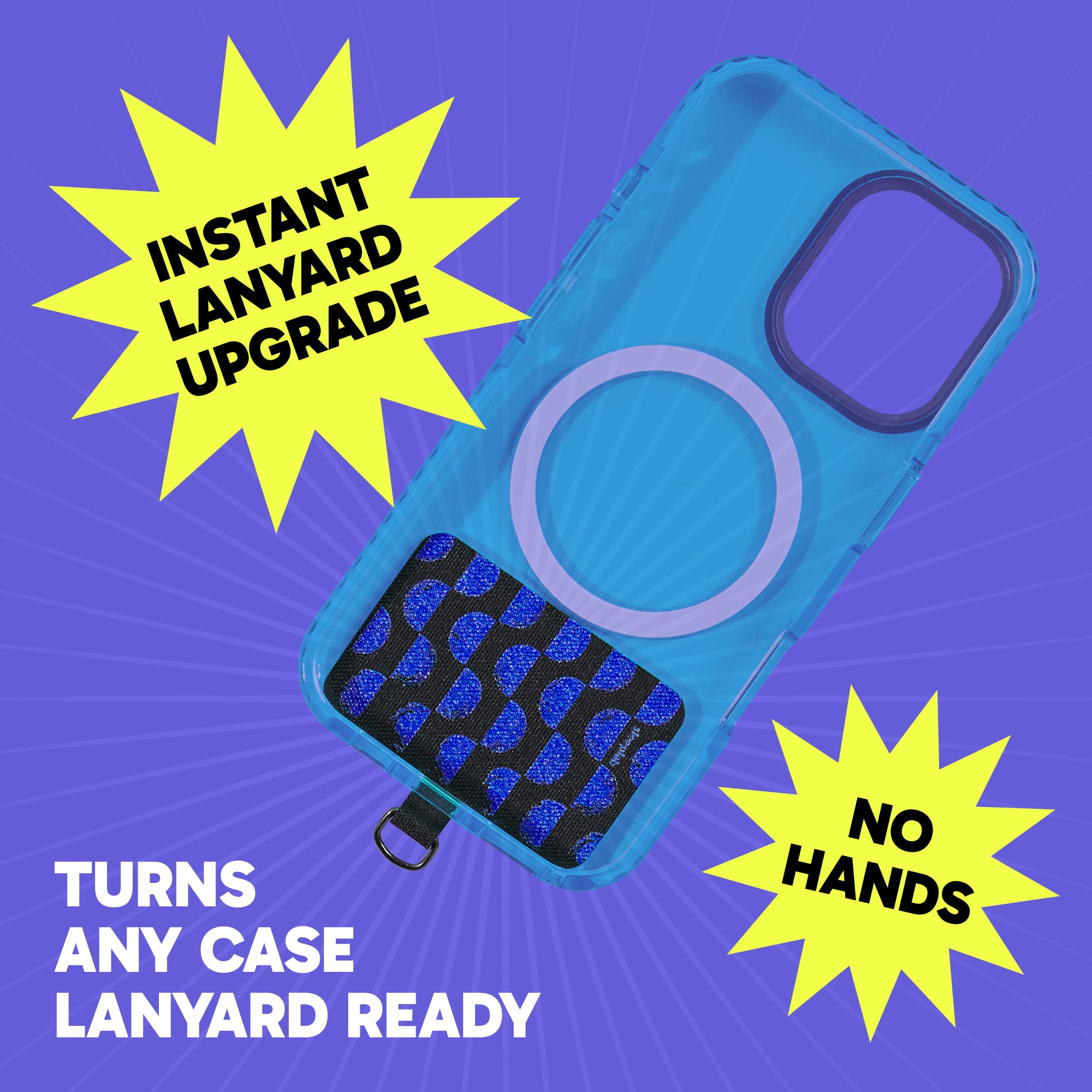 Freehand GoTab - Universal Phone Lanyard Tab ( Pack of 2)