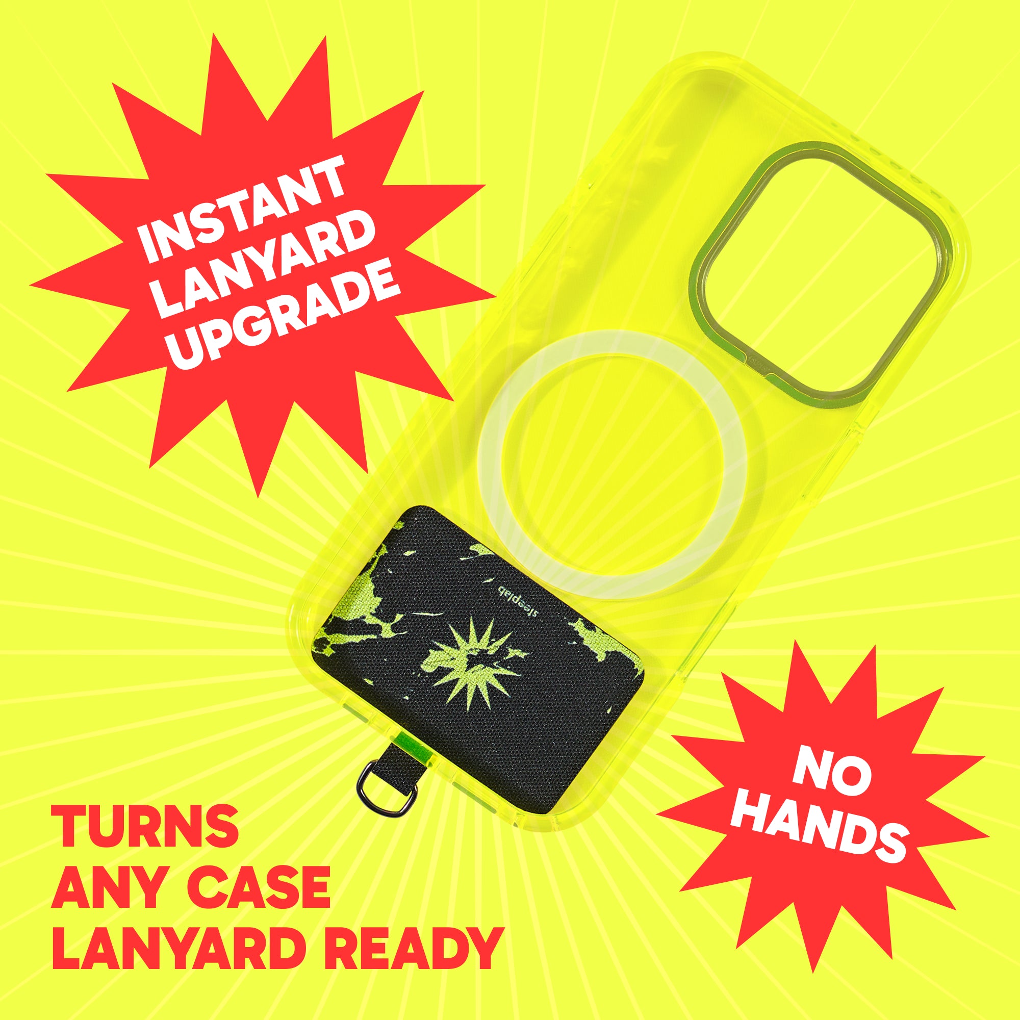 Freehand GoTab - Universal Phone Lanyard Tab ( Pack of 2)