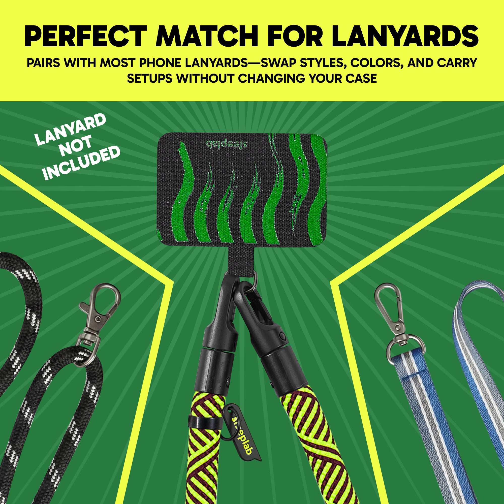 Freehand GoTab - Universal Phone Lanyard Tab ( Pack of 2)