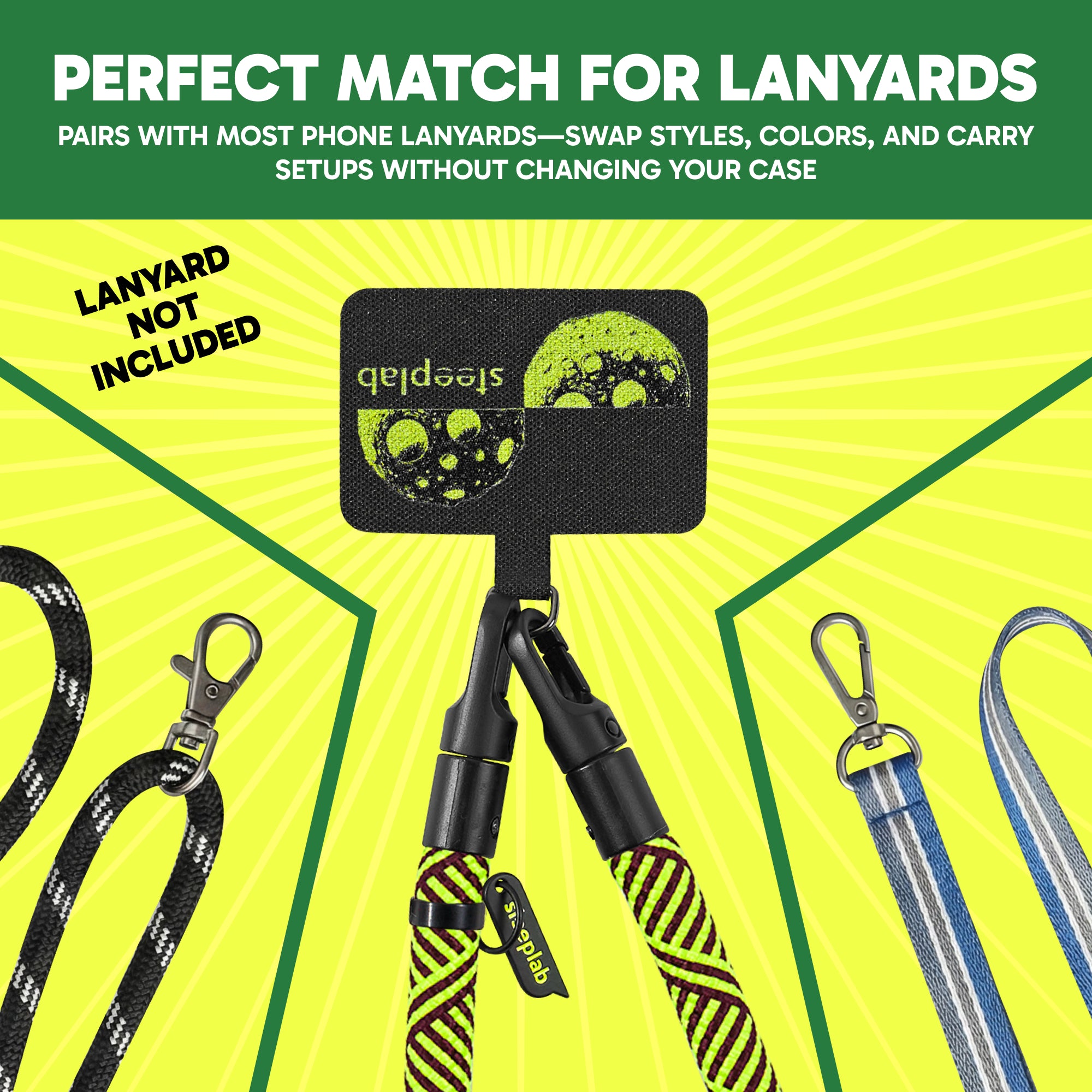 Freehand GoTab - Universal Phone Lanyard Tab ( Pack of 2)