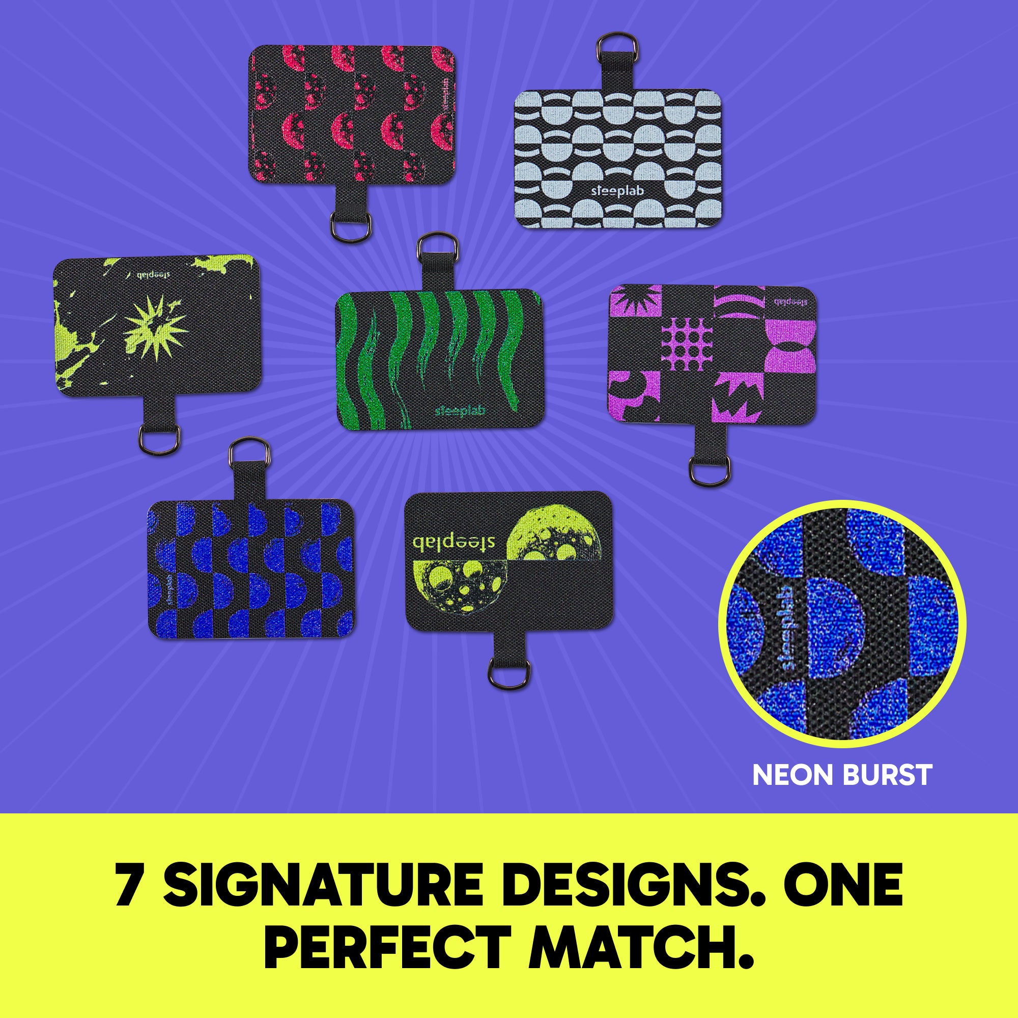 Freehand GoTab - Universal Phone Lanyard Tab ( Pack of 2)