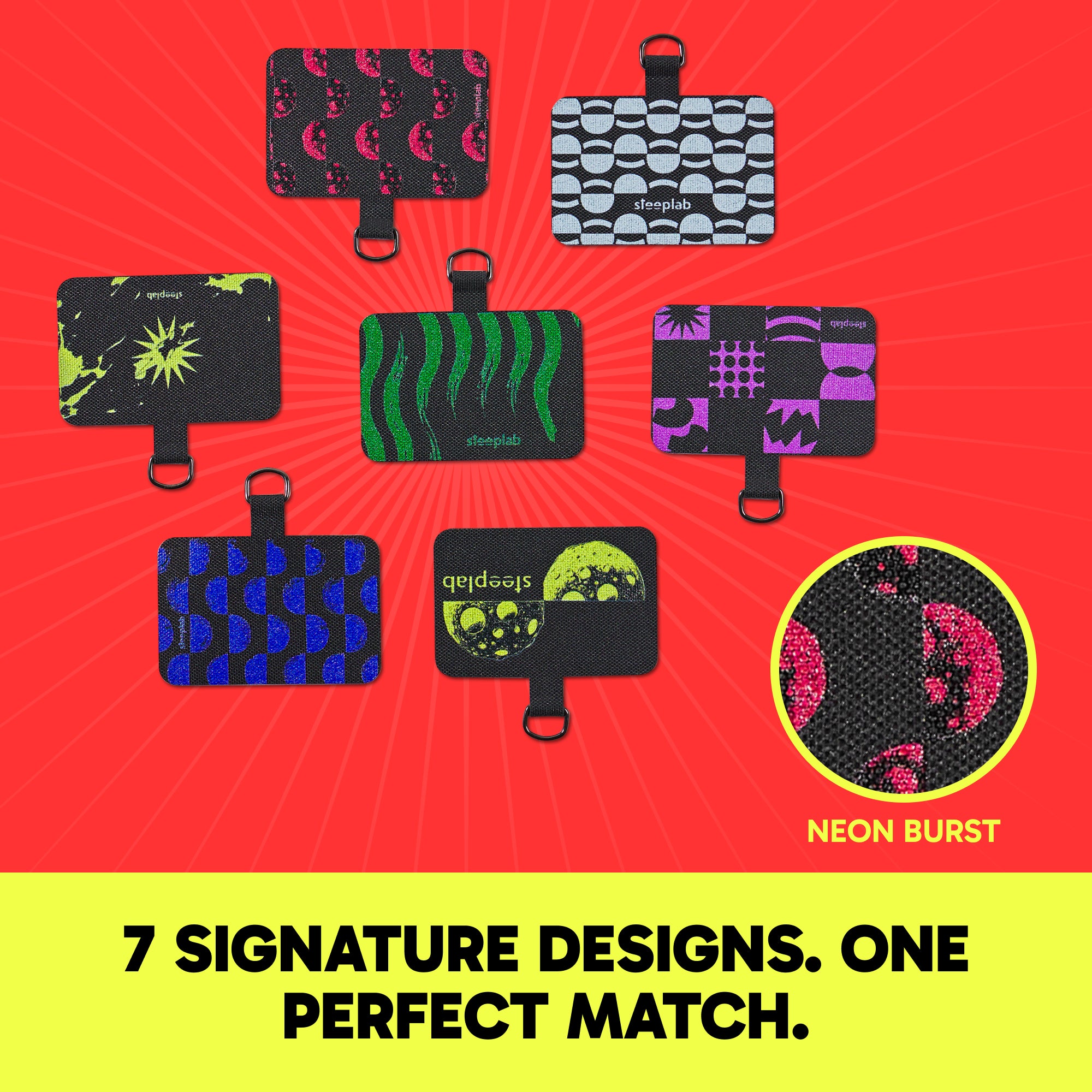 Freehand GoTab - Universal Phone Lanyard Tab ( Pack of 2)