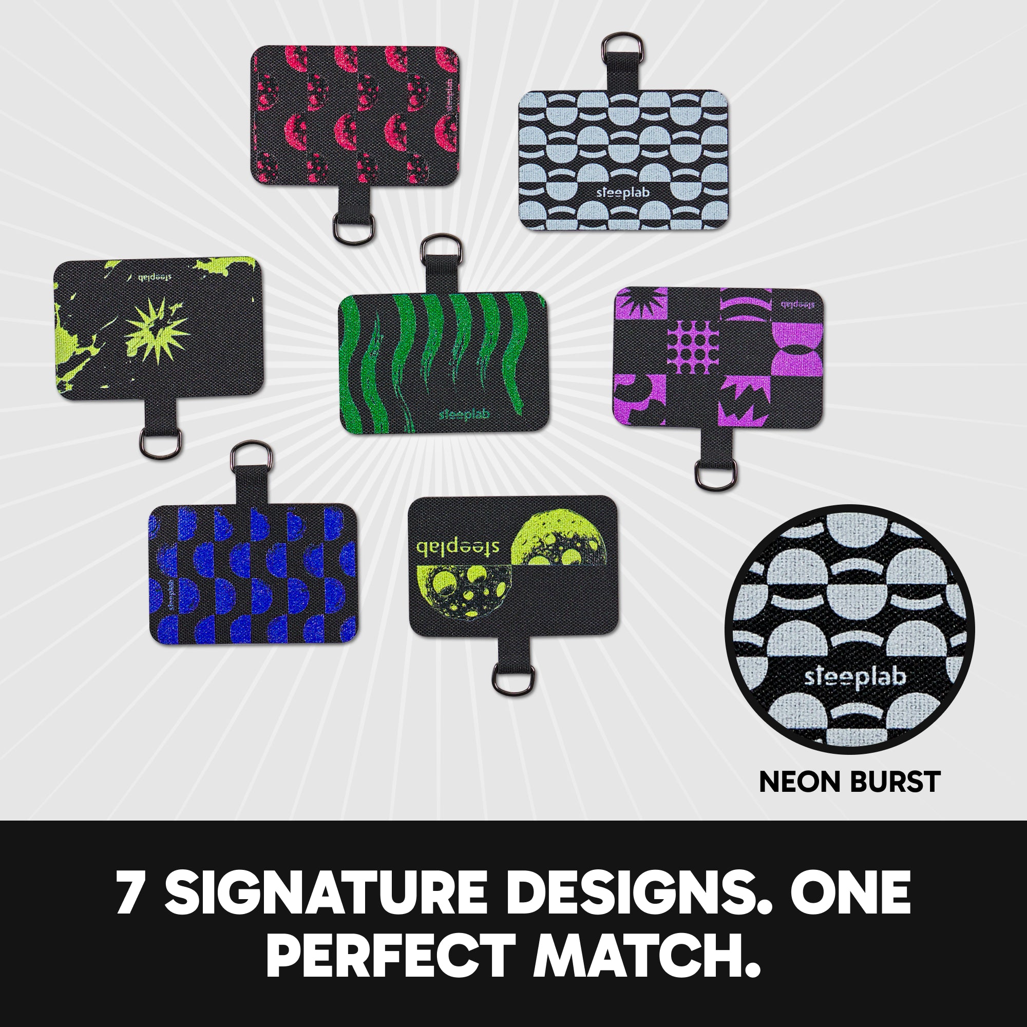 Freehand GoTab - Universal Phone Lanyard Tab ( Pack of 2)