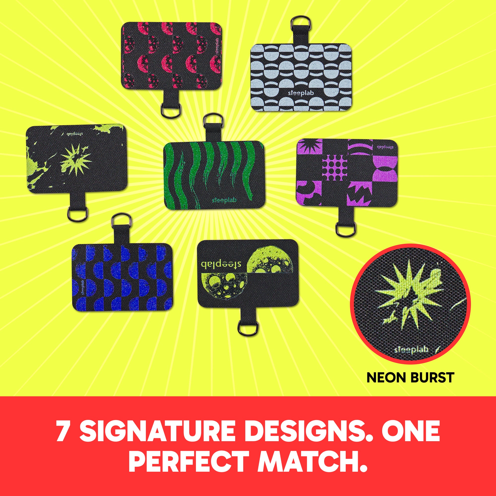 Freehand GoTab - Universal Phone Lanyard Tab ( Pack of 2)