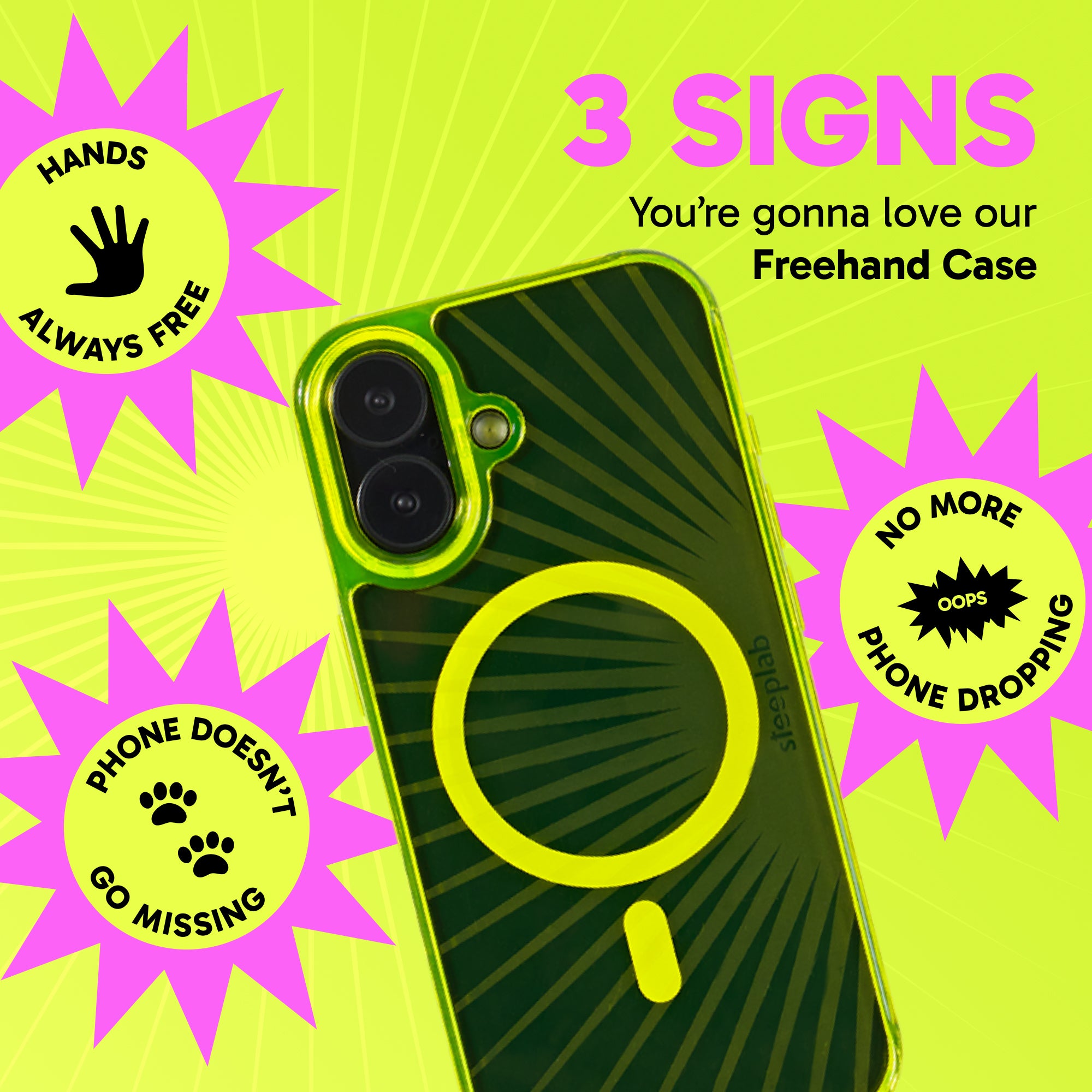 Freehand Case + Canvas Cover Bundle for iPhone 17 - Magnetic Interchangeable Cover