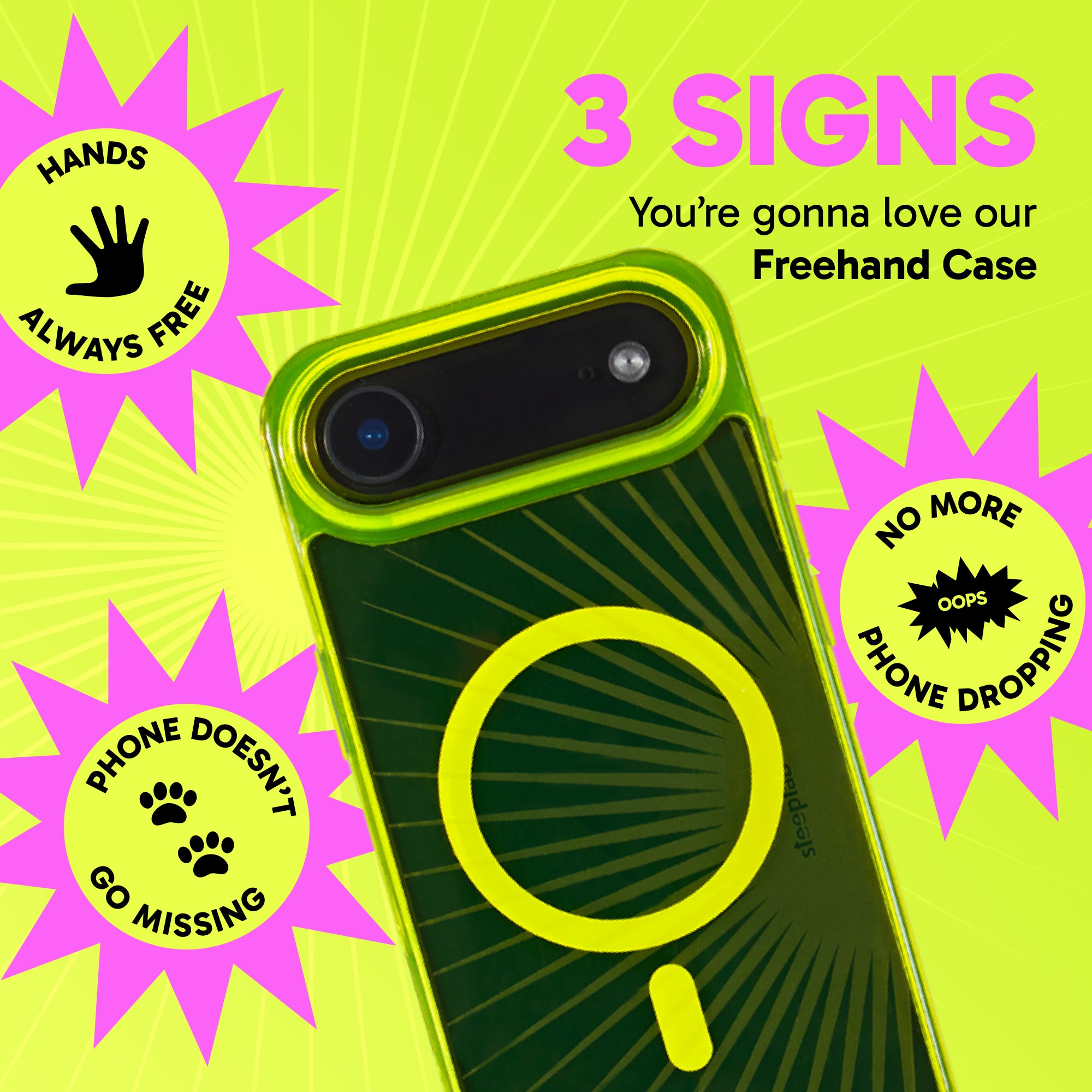 Freehand Case + Canvas Cover Bundle for iPhone 17 Air - Magnetic Interchangeable Cover