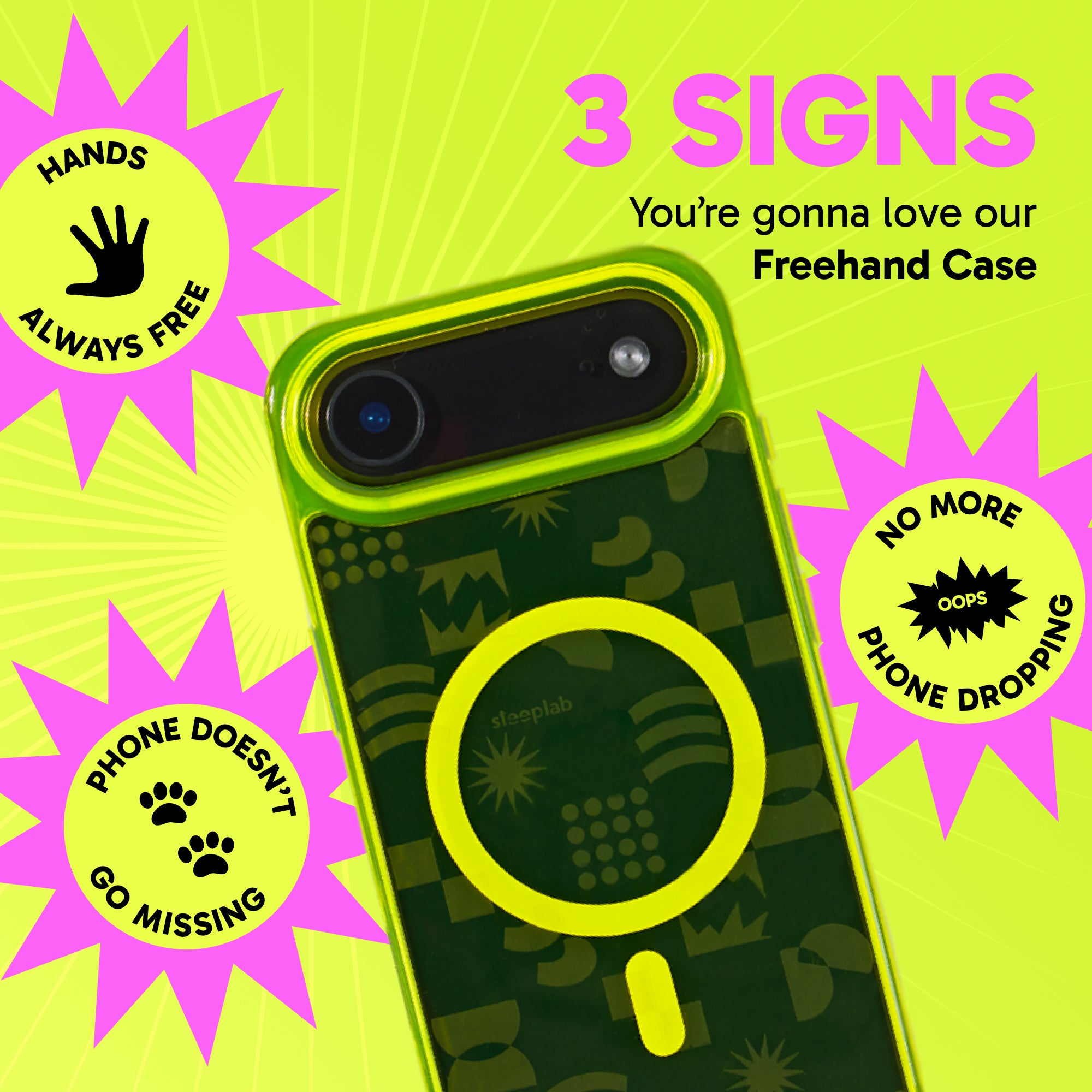 Freehand Case + Canvas Cover Bundle for iPhone 17 Air - Magnetic Interchangeable Cover