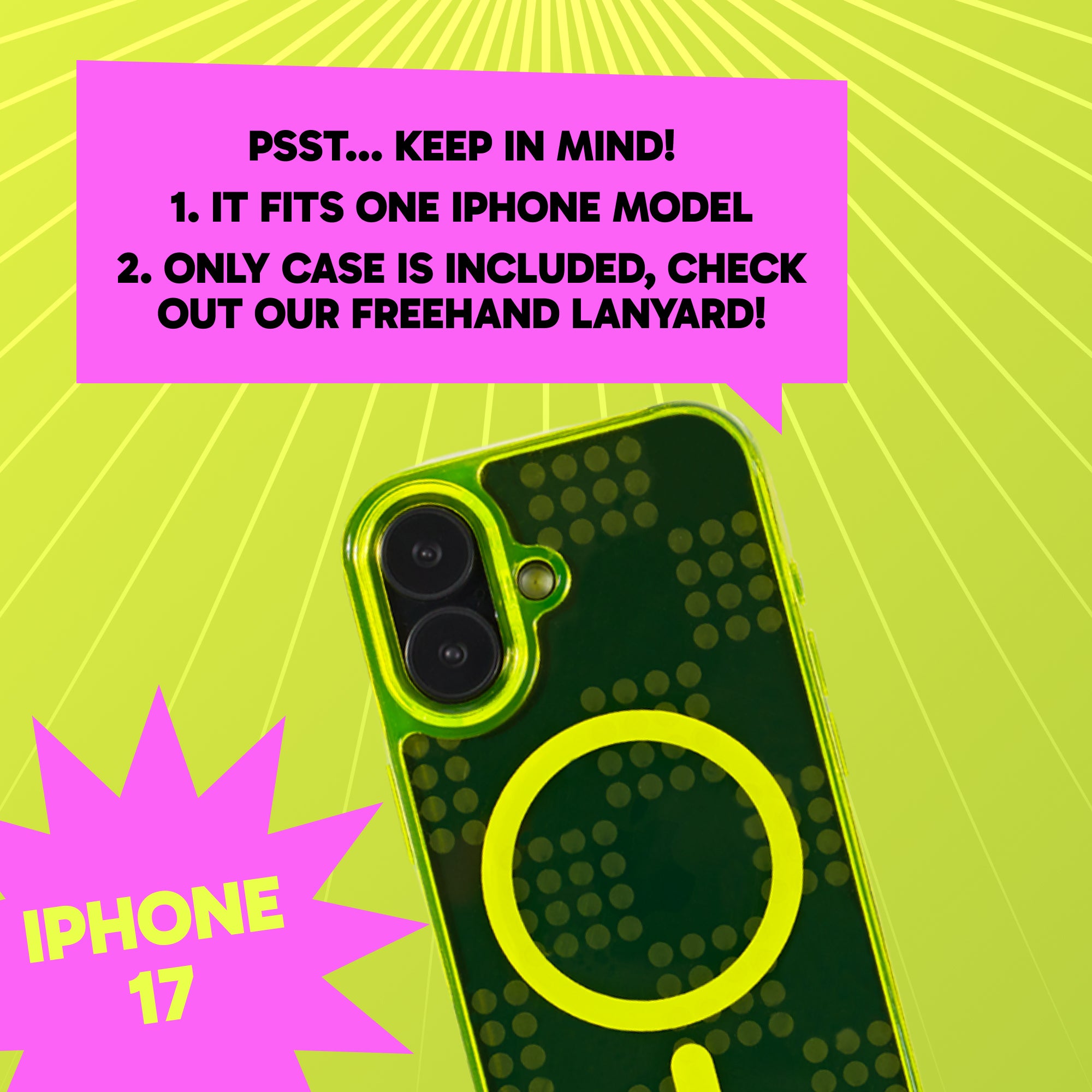 Freehand Case + Canvas Cover Bundle for iPhone 17 - Magnetic Interchangeable Cover