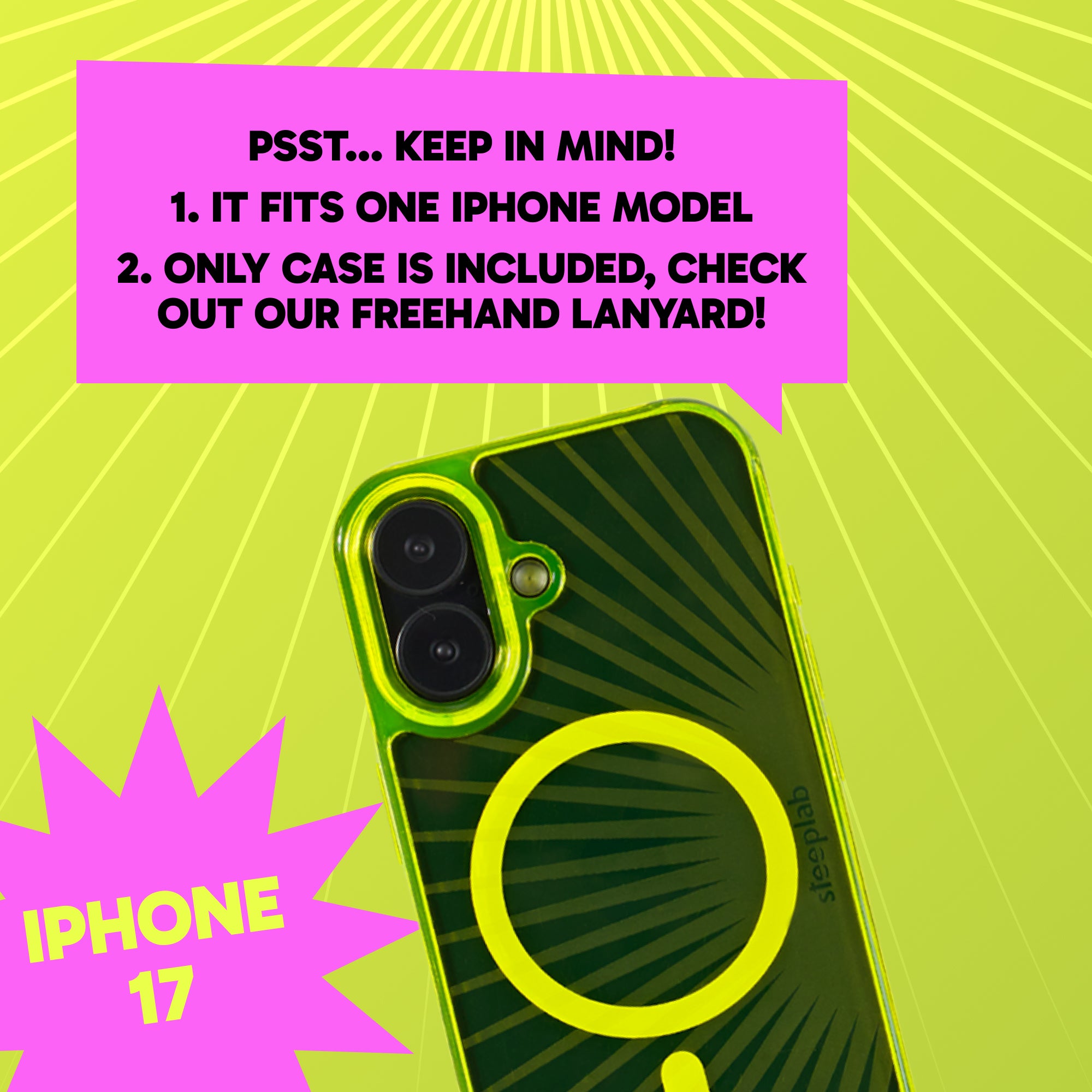 Freehand Case + Canvas Cover Bundle for iPhone 17 - Magnetic Interchangeable Cover