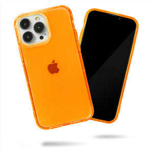 Highlighter Case for iPhone 15 Pro Max - Intense Bright Orange