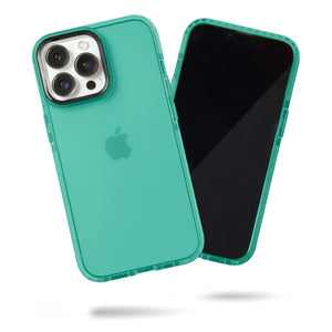 Barrier Case for iPhone 15 Pro Max - Polished Turquoise Blue