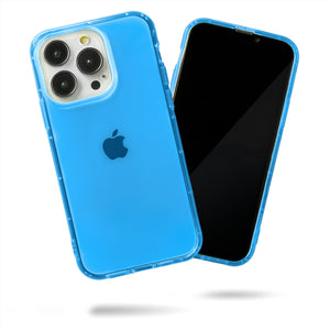 Highlighter Case for iPhone 15 Pro - Elevated Azure Blue