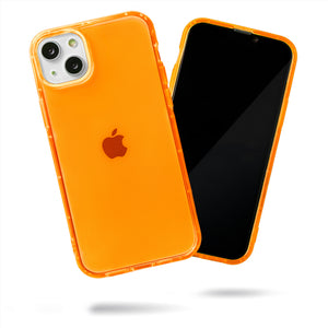 Highlighter Case for iPhone 15 Plus - Intense Bright Orange