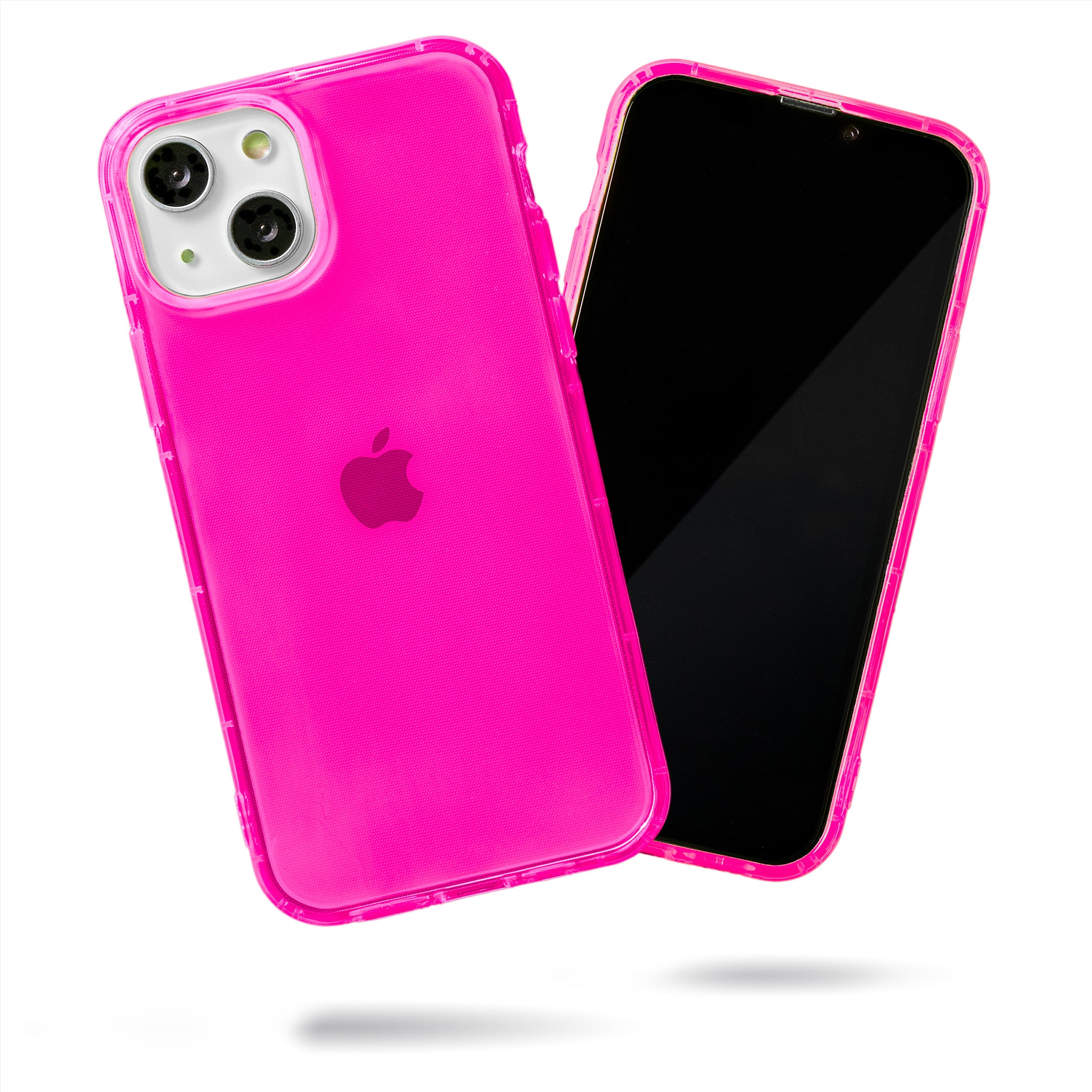 Highlighter Case for iPhone 15 - Eye-Catching Hot Pink