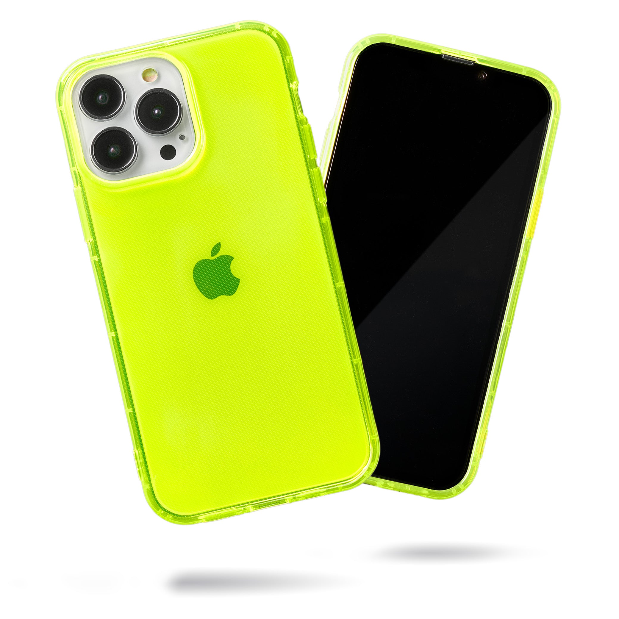Highlighter Case for iPhone 15 Pro Max - Conspicuous Neon Yellow