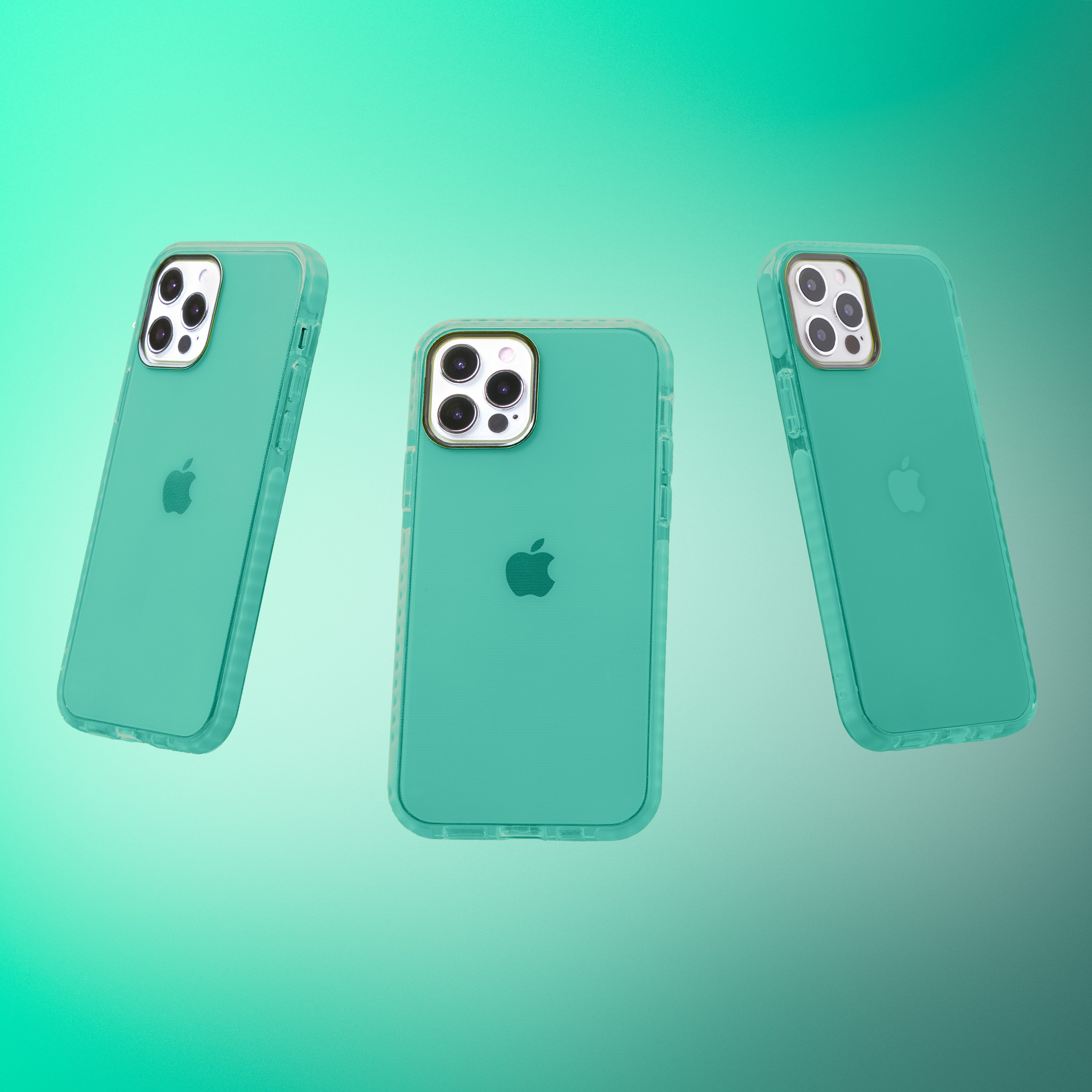 Barrier Case for iPhone 12 Pro Max - Polished Turquoise Blue