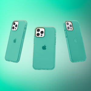 Barrier Case for iPhone 12 Pro Max - Polished Turquoise Blue