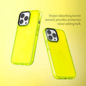 Barrier Case for iPhone 15 Pro Max - Hi-Energy Neon Yellow