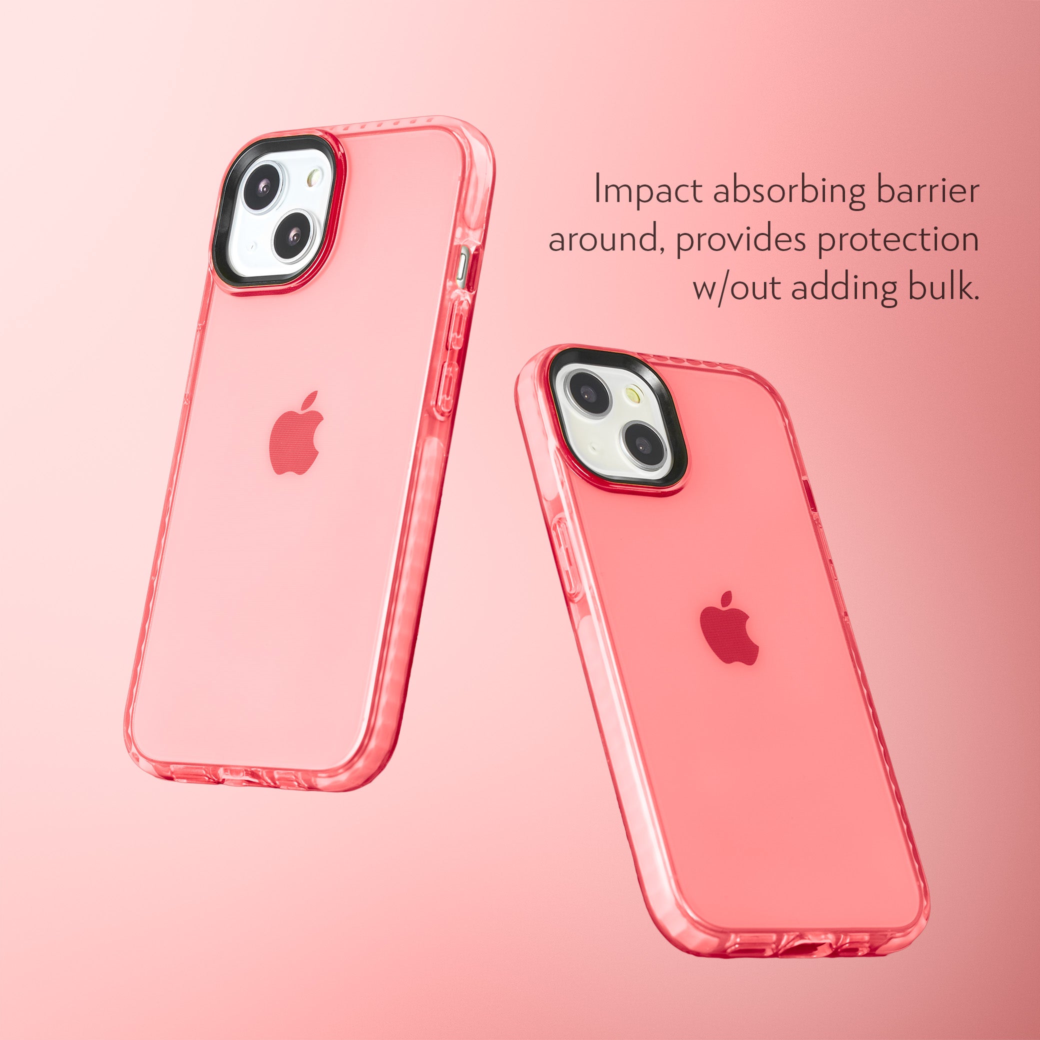 Barrier Case for iPhone 15 - Subtle Pink Peach