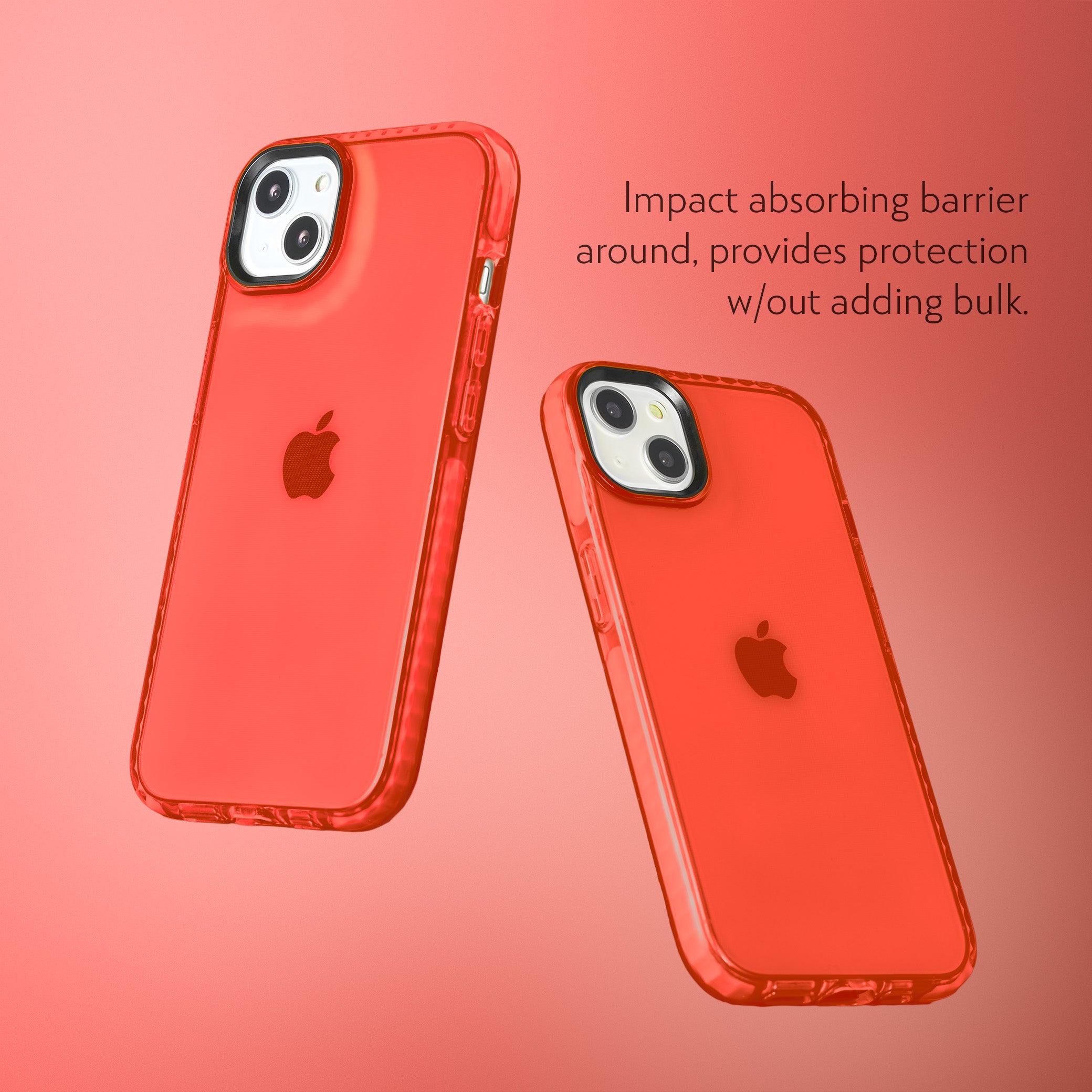 Barrier Case for iPhone 15 Plus - Electric Red Strawberry