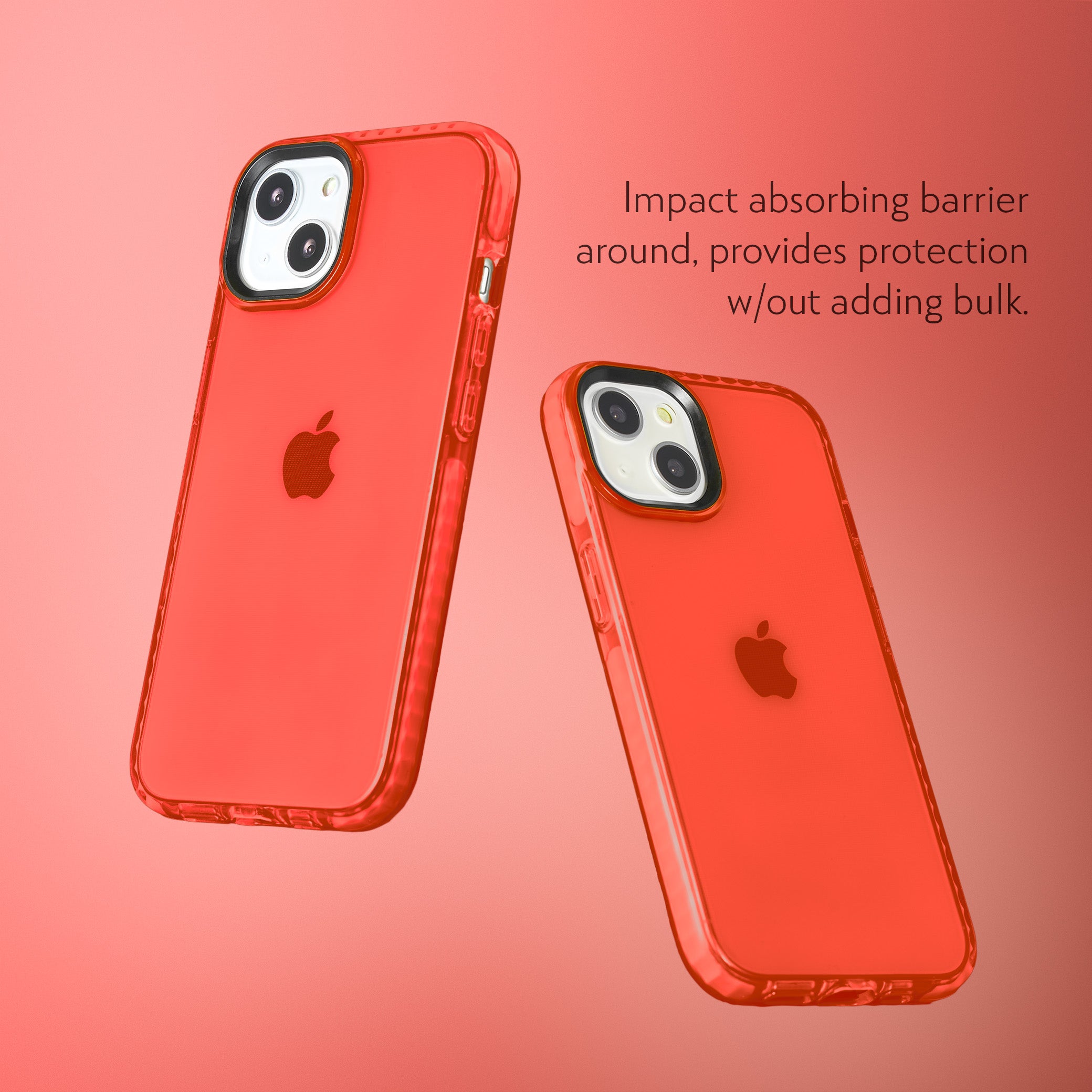 Barrier Case for iPhone 15 - Electric Red Strawberry