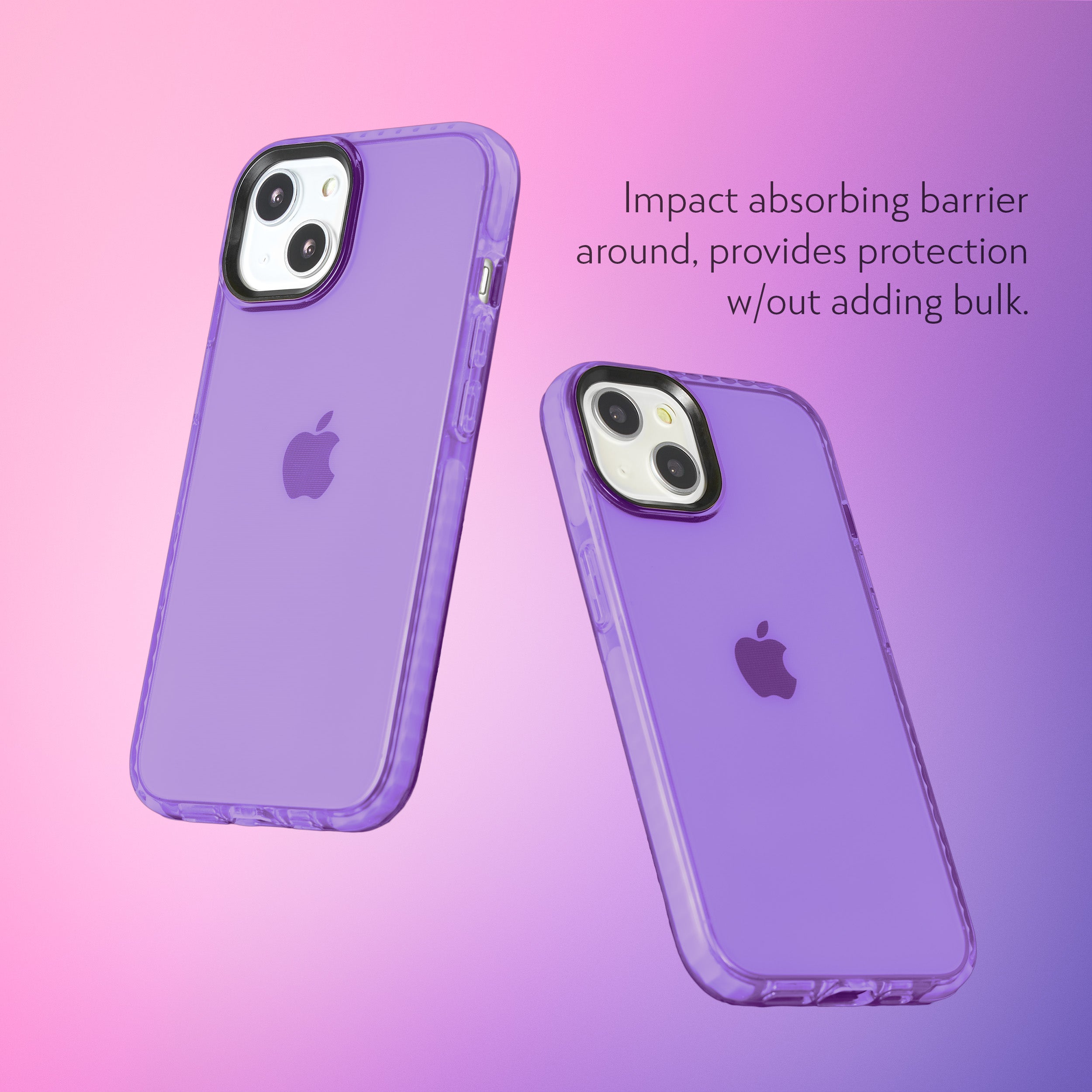 Barrier Case for iPhone 15 - Fresh Purple Lavender
