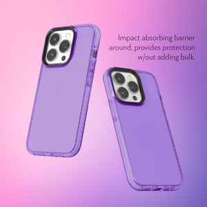 Barrier Case for iPhone 15 Pro - Fresh Purple Lavender