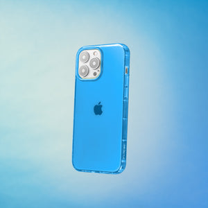 Highlighter Case for iPhone 15 Pro Max - Elevated Azure Blue