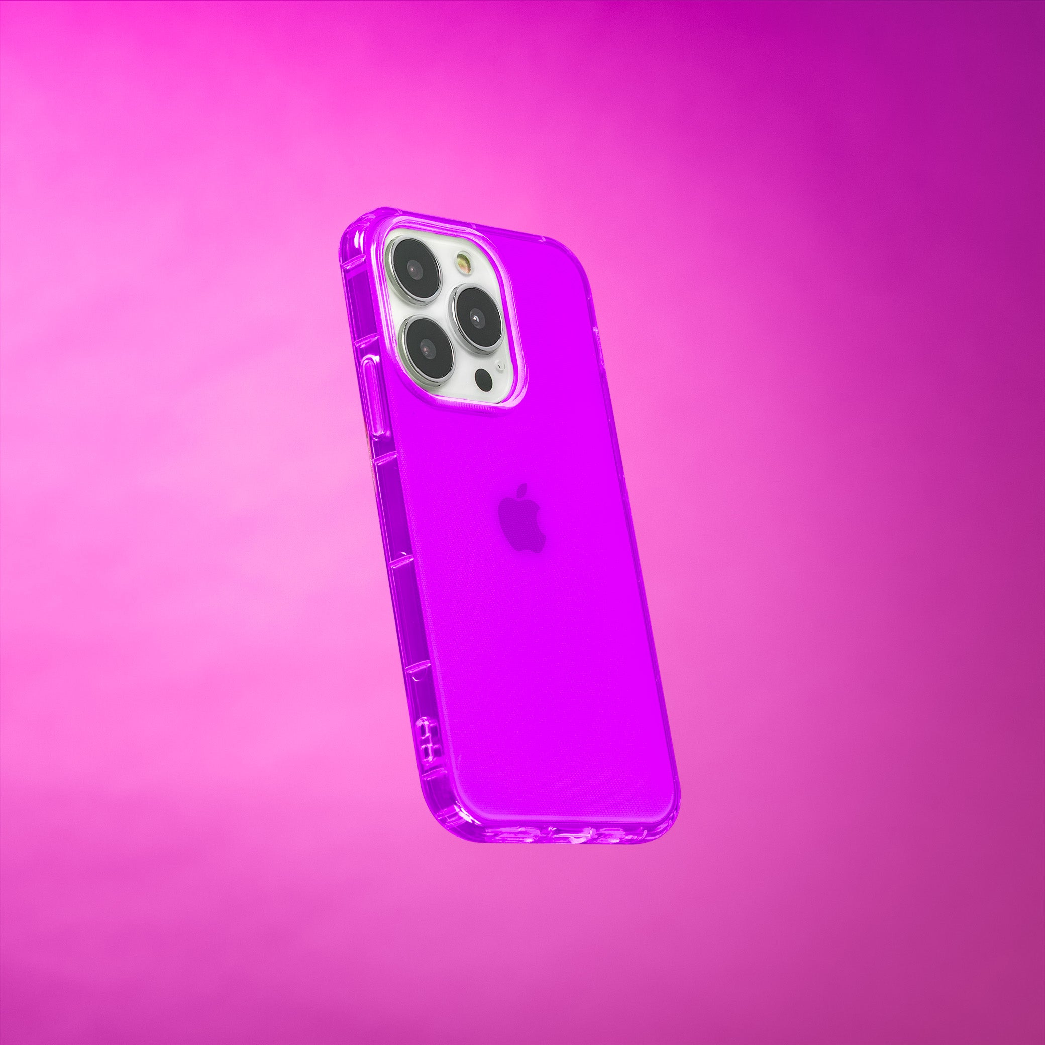 Highlighter Case for iPhone 15 Pro - Saturated Vivid Purple