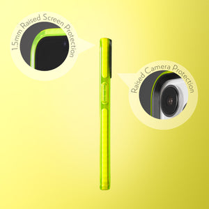 Barrier Case for iPhone 15 - Hi-Energy Neon Yellow