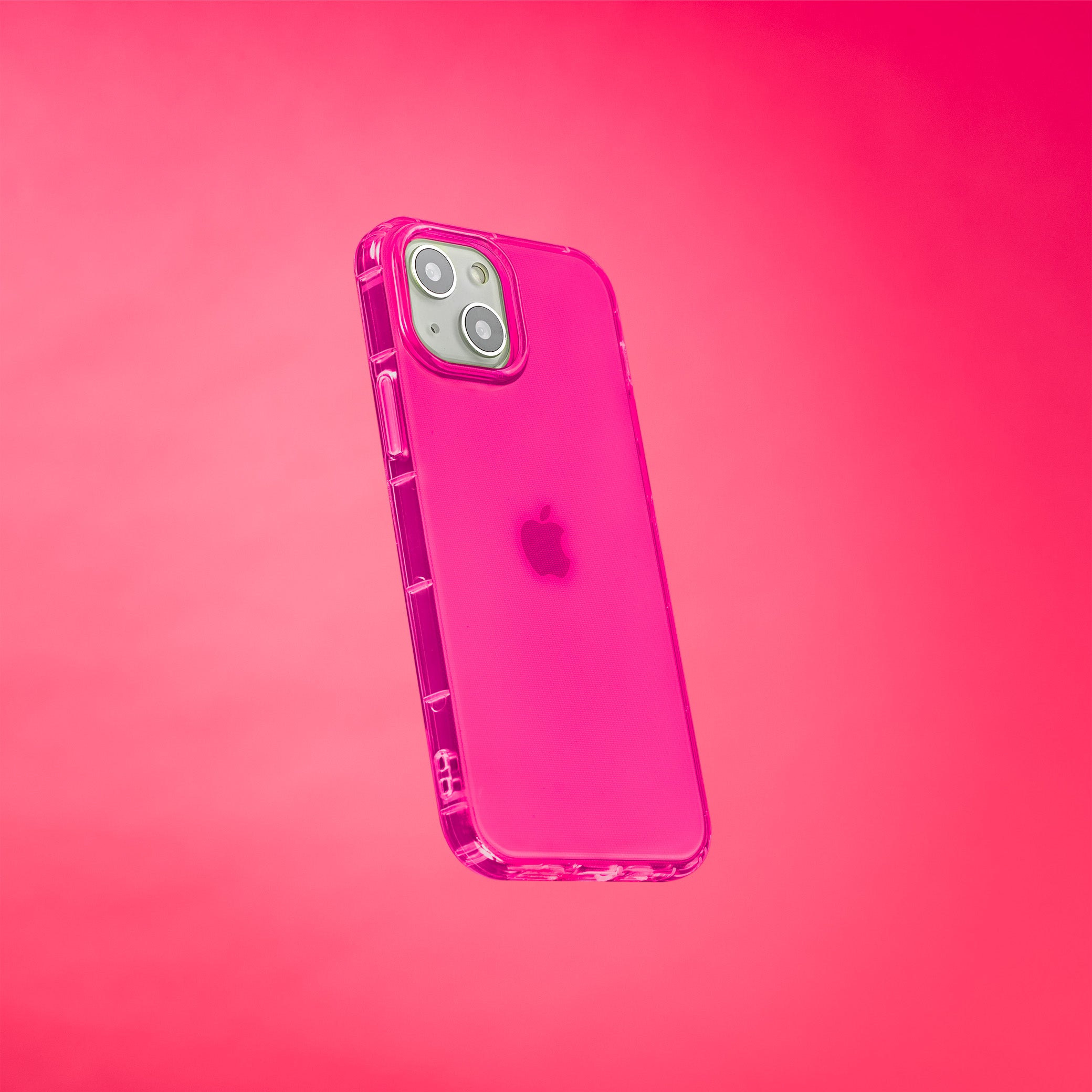 Highlighter Case for iPhone 15 - Eye-Catching Hot Pink