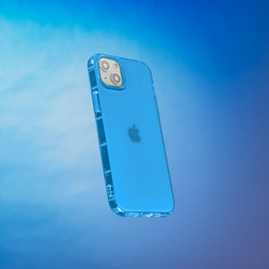 Highlighter Case for iPhone 15 Plus - Elevated Azure Blue