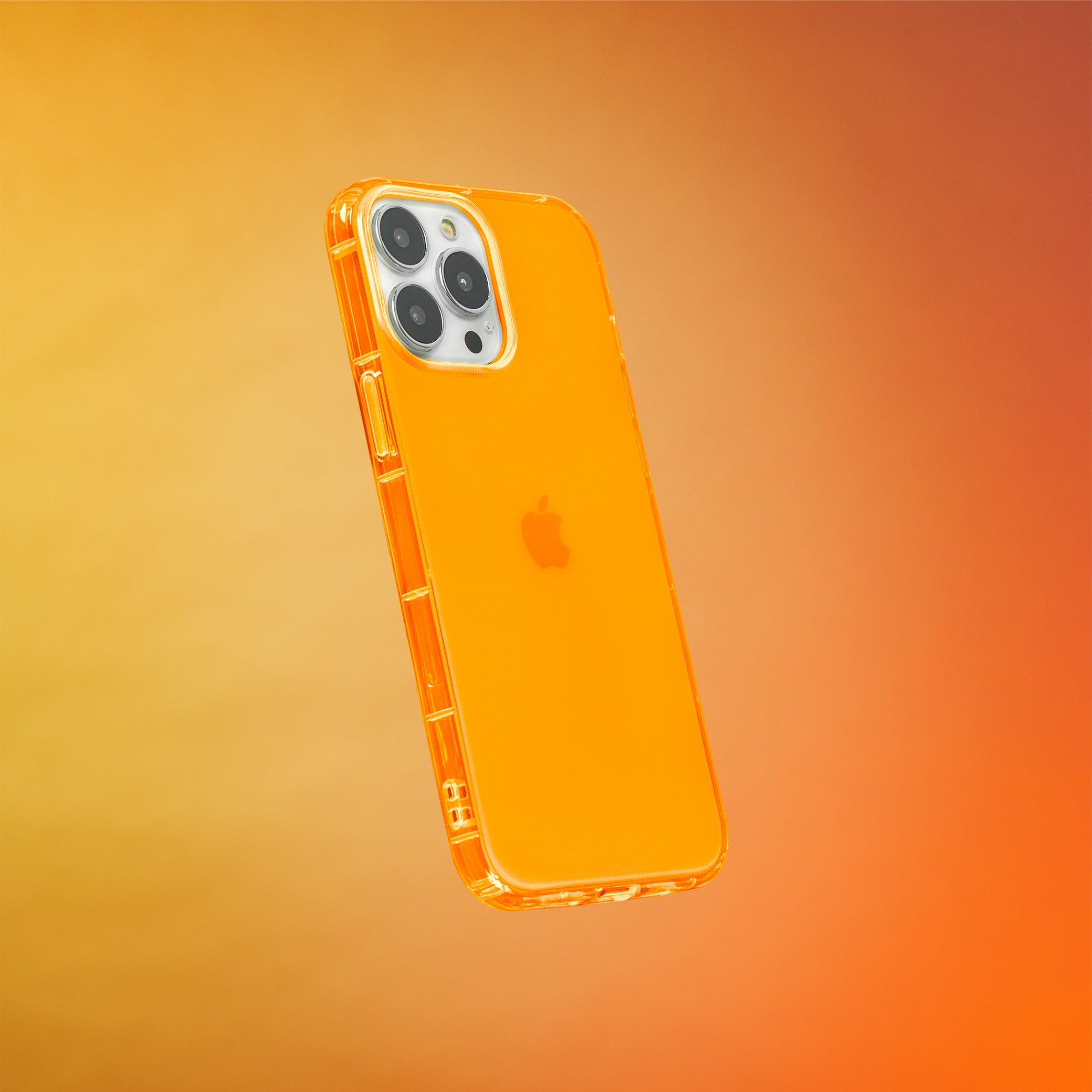 Highlighter Case for iPhone 15 Pro Max - Intense Bright Orange