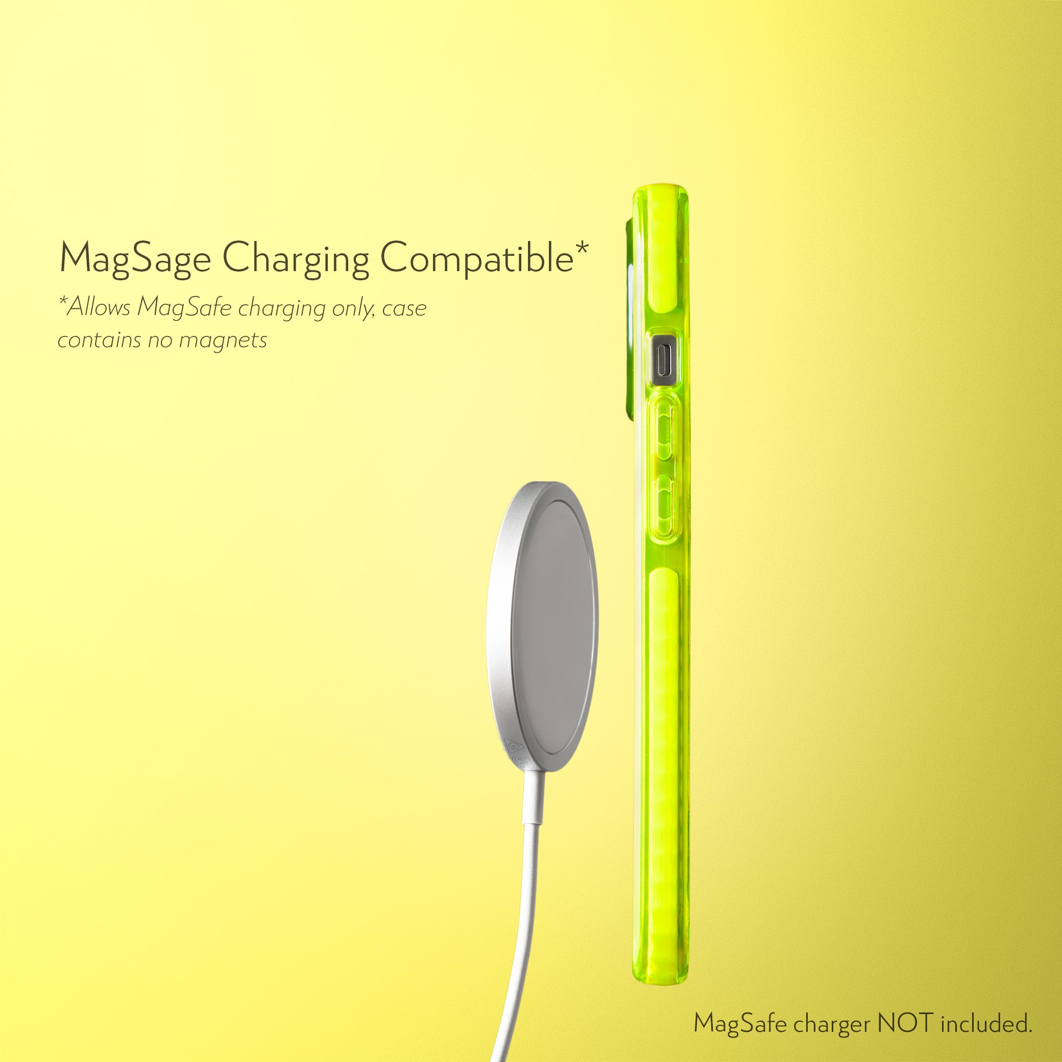Barrier Case for iPhone 15 - Hi-Energy Neon Yellow