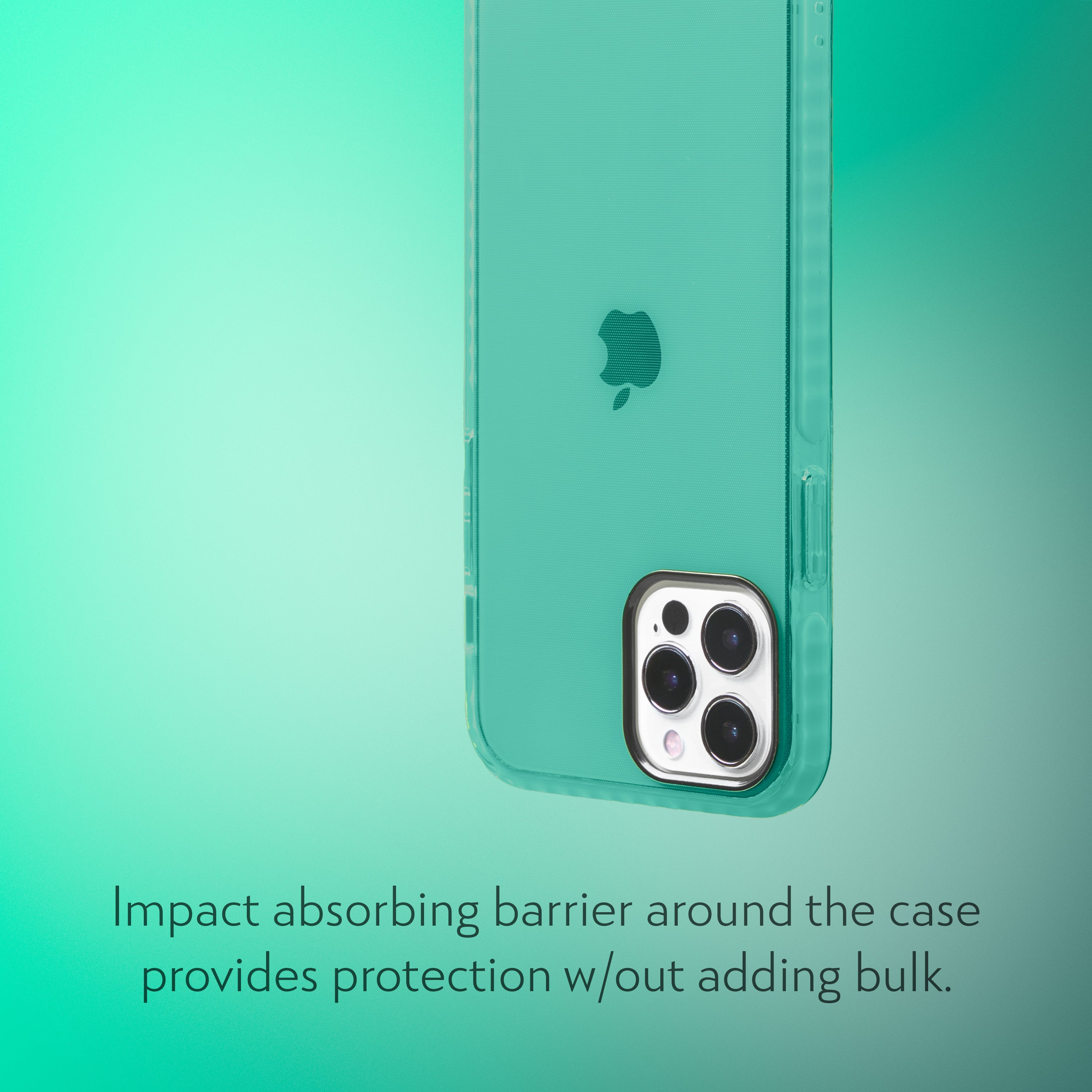 Barrier Case for iPhone 12 Pro Max - Polished Turquoise Blue