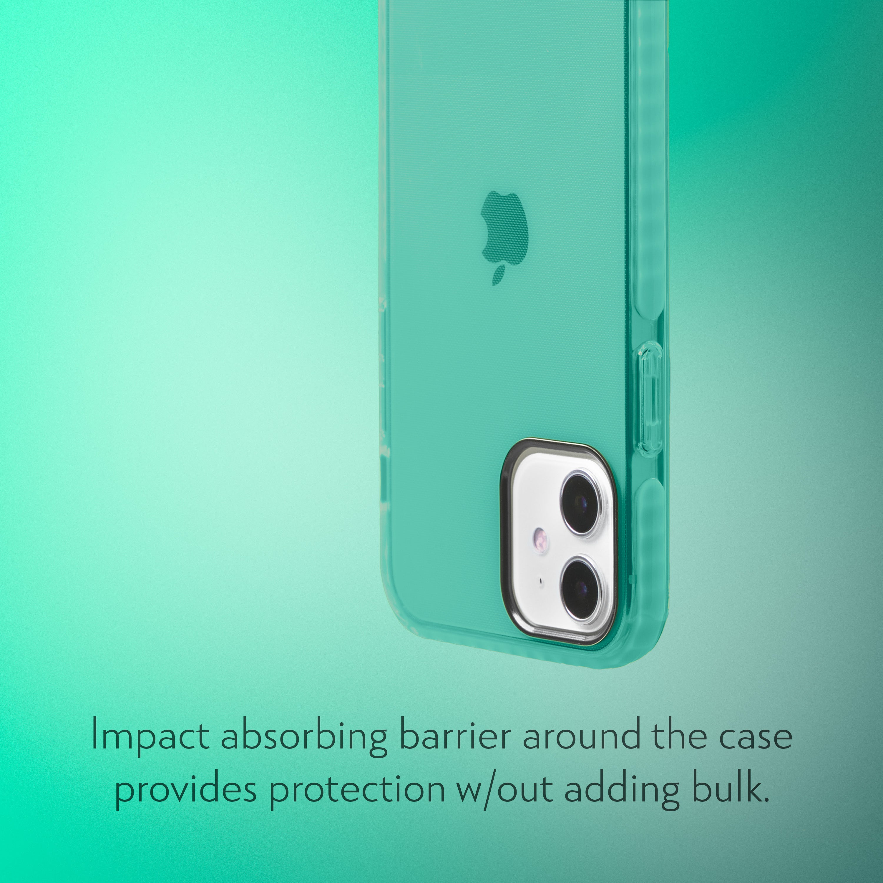 Barrier Case for iPhone 12 Mini - Polished Turquoise Blue