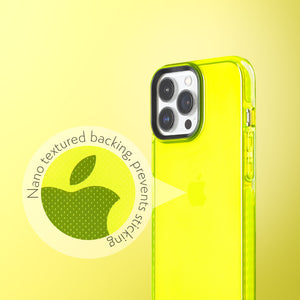 Barrier Case for iPhone 15 Pro Max - Hi-Energy Neon Yellow