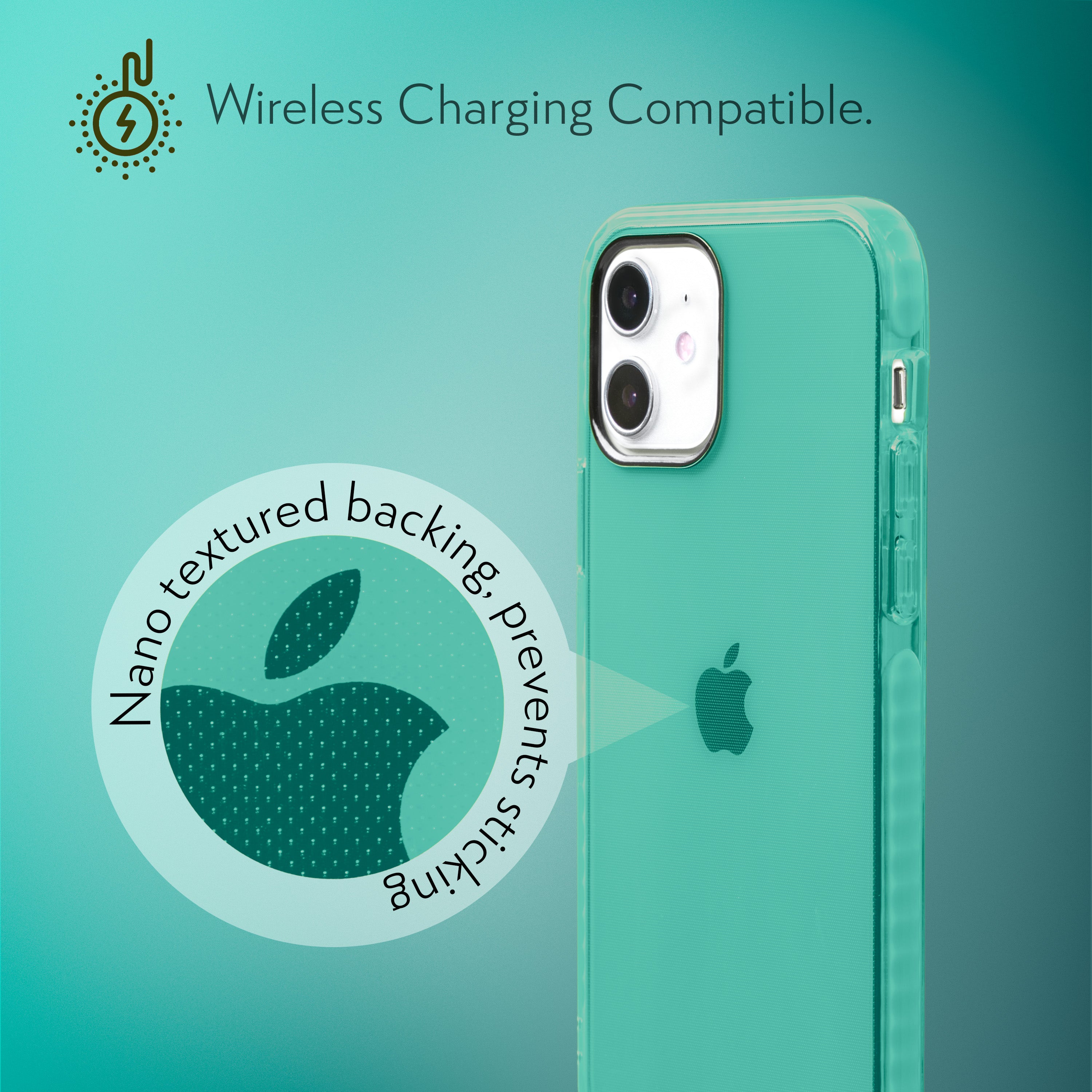 Barrier Case for iPhone 12 Mini - Polished Turquoise Blue