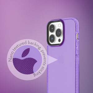 Barrier Case for iPhone 15 Pro - Fresh Purple Lavender