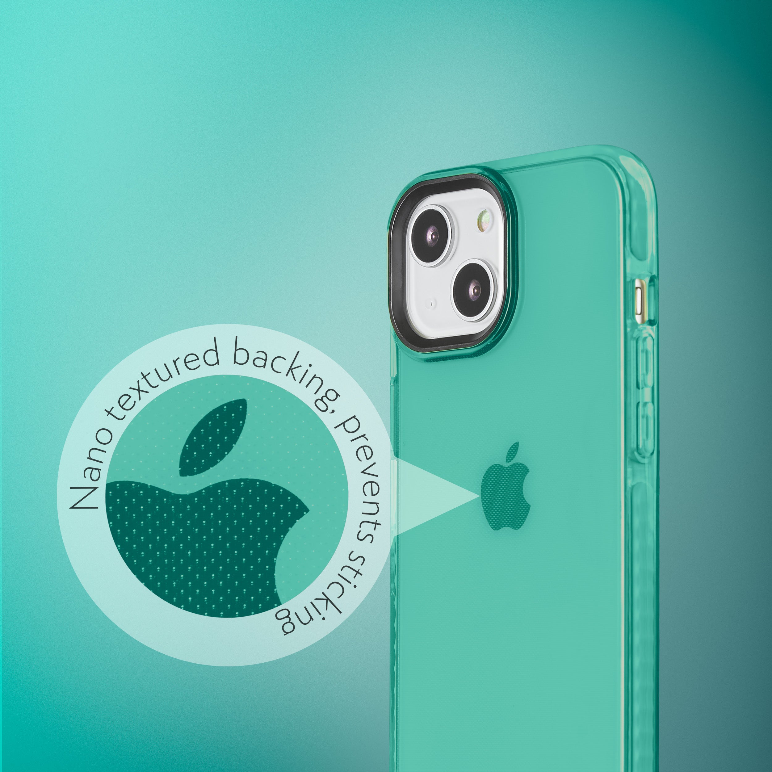 Barrier Case for iPhone 13 Mini - Polished Turquoise Blue